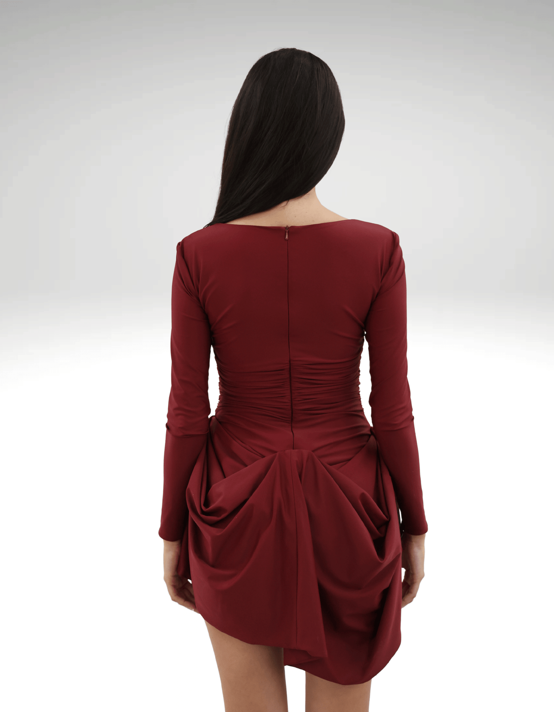 KILAH Red Mini Dress made by MAET