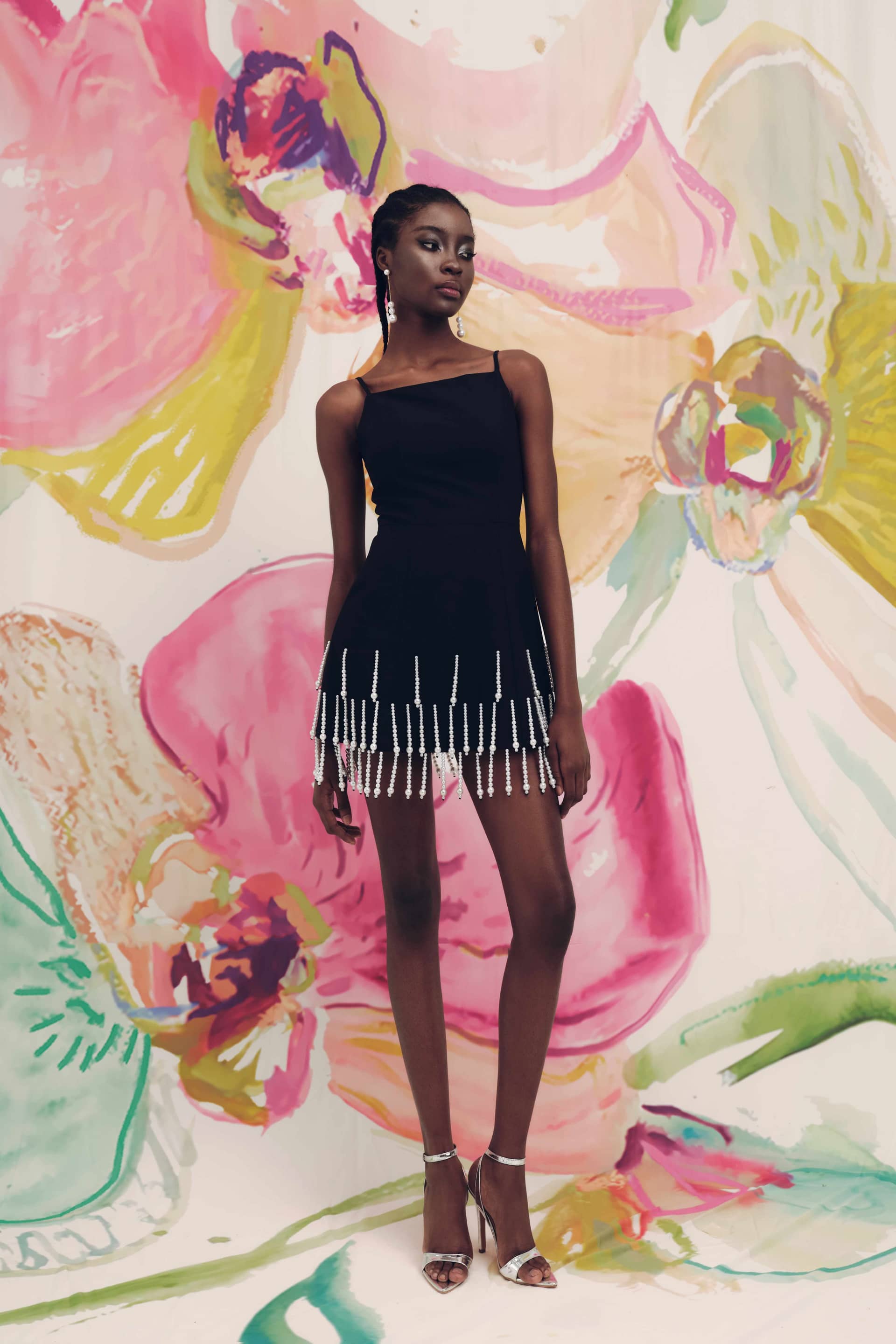 Shooting Star Mini Dress made by JUSTIN TONG