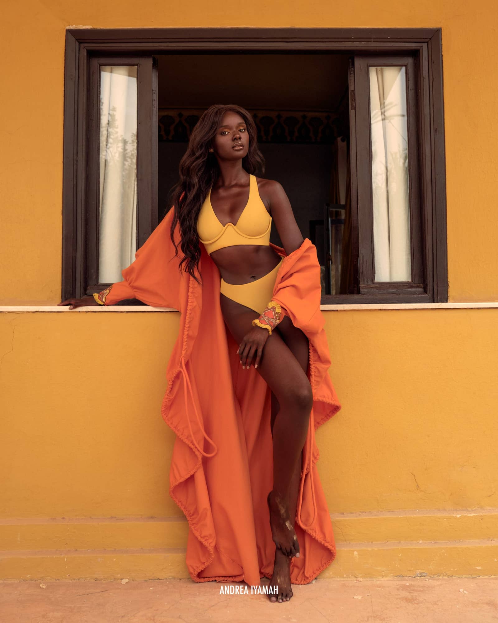 ILO ROBE - CLAY made by Andrea Iyamah