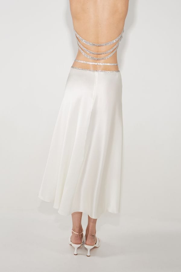 Silk skirt midi made by NUÉ