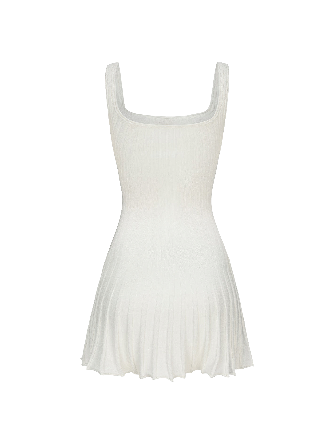 Janelle Knit Dress (White) made by Nana Jacqueline
