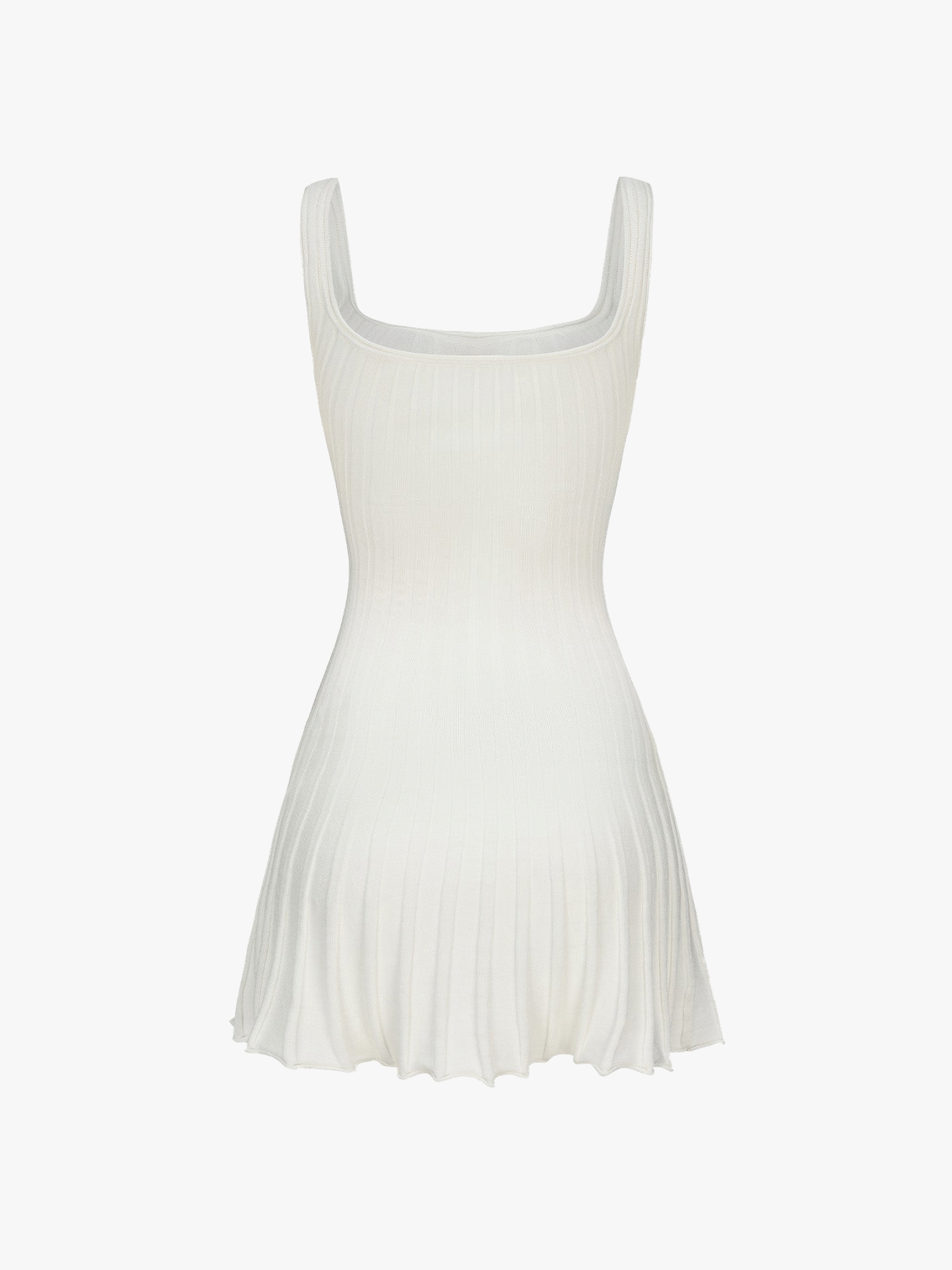 Janelle Knit Dress (White) made by Nana Jacqueline