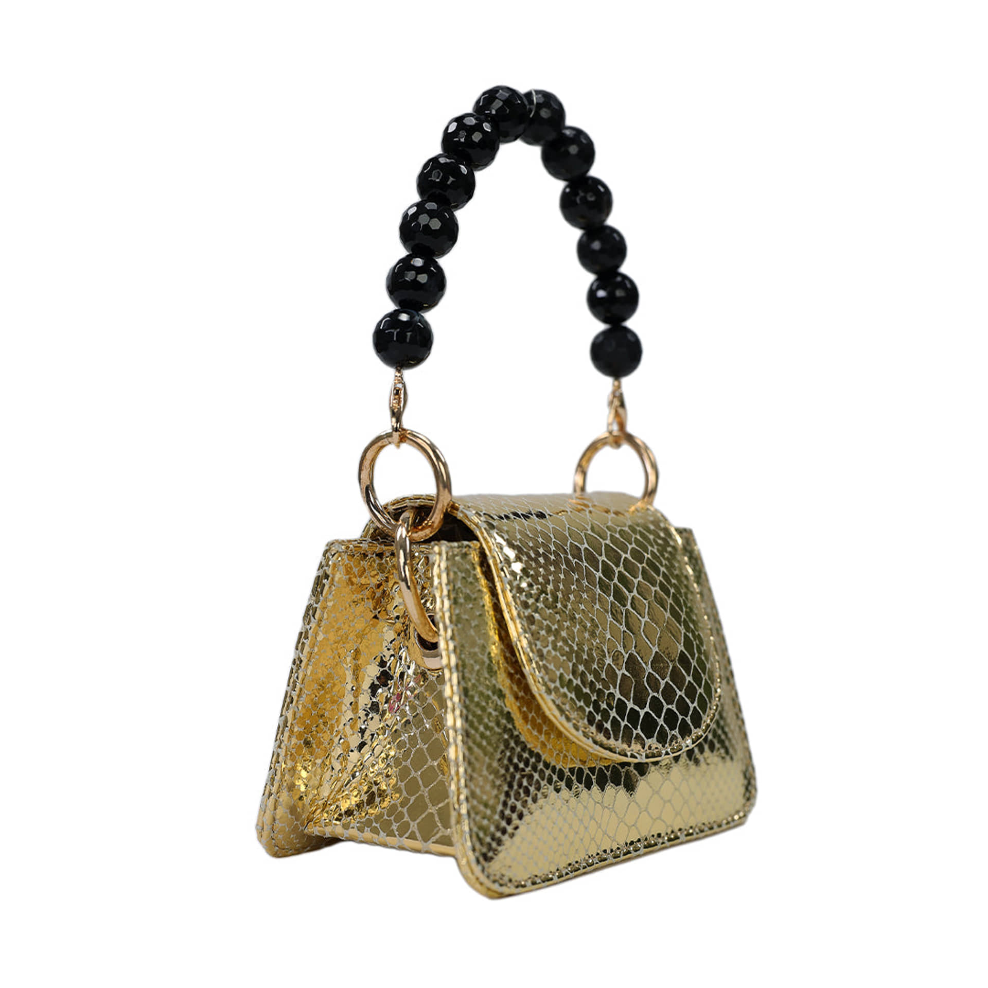 Horra - Metallic Gold - Mini Bag made by ALIEL