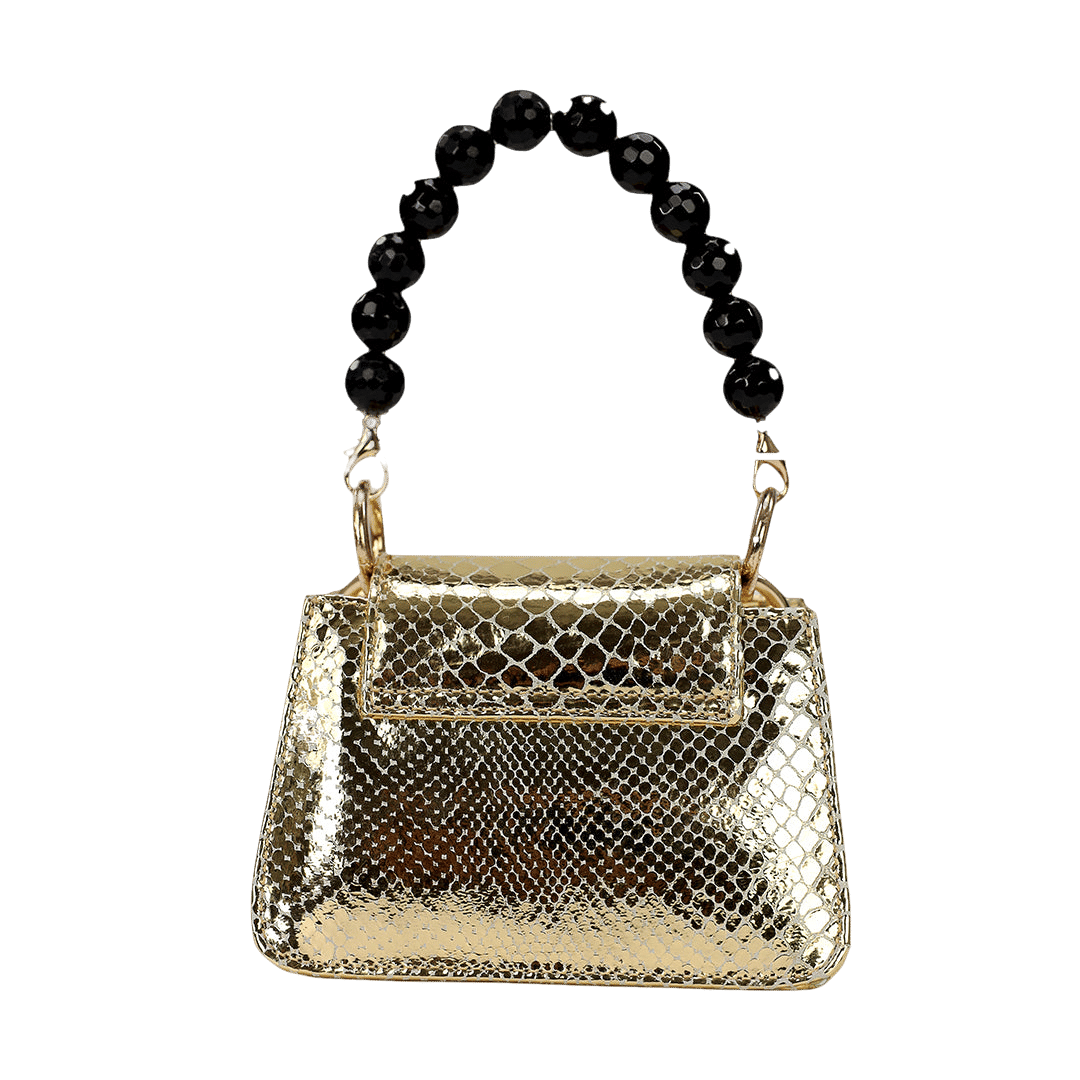 Horra - Metallic Gold - Mini Bag made by ALIEL