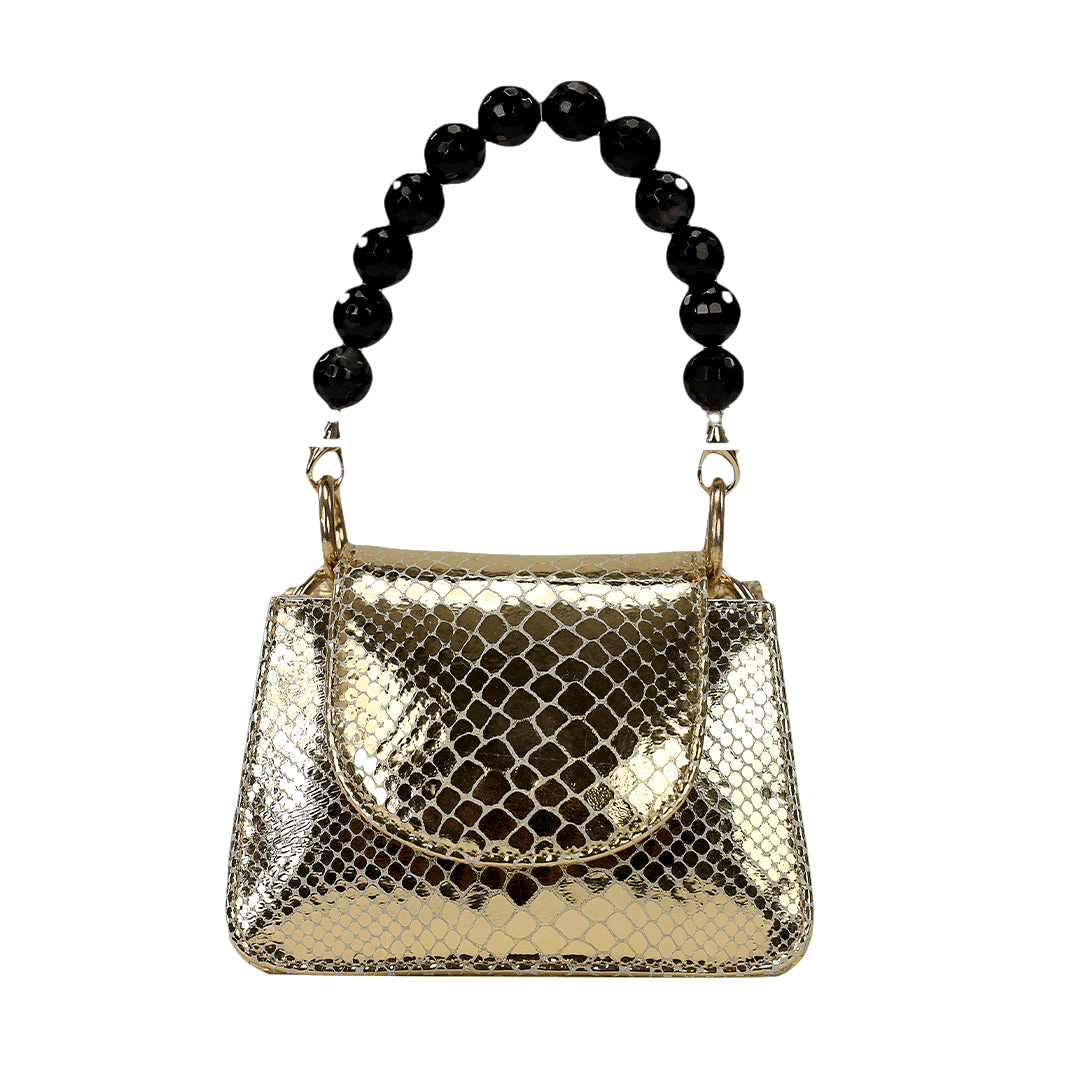 Horra - Metallic Gold - Mini Bag made by ALIEL