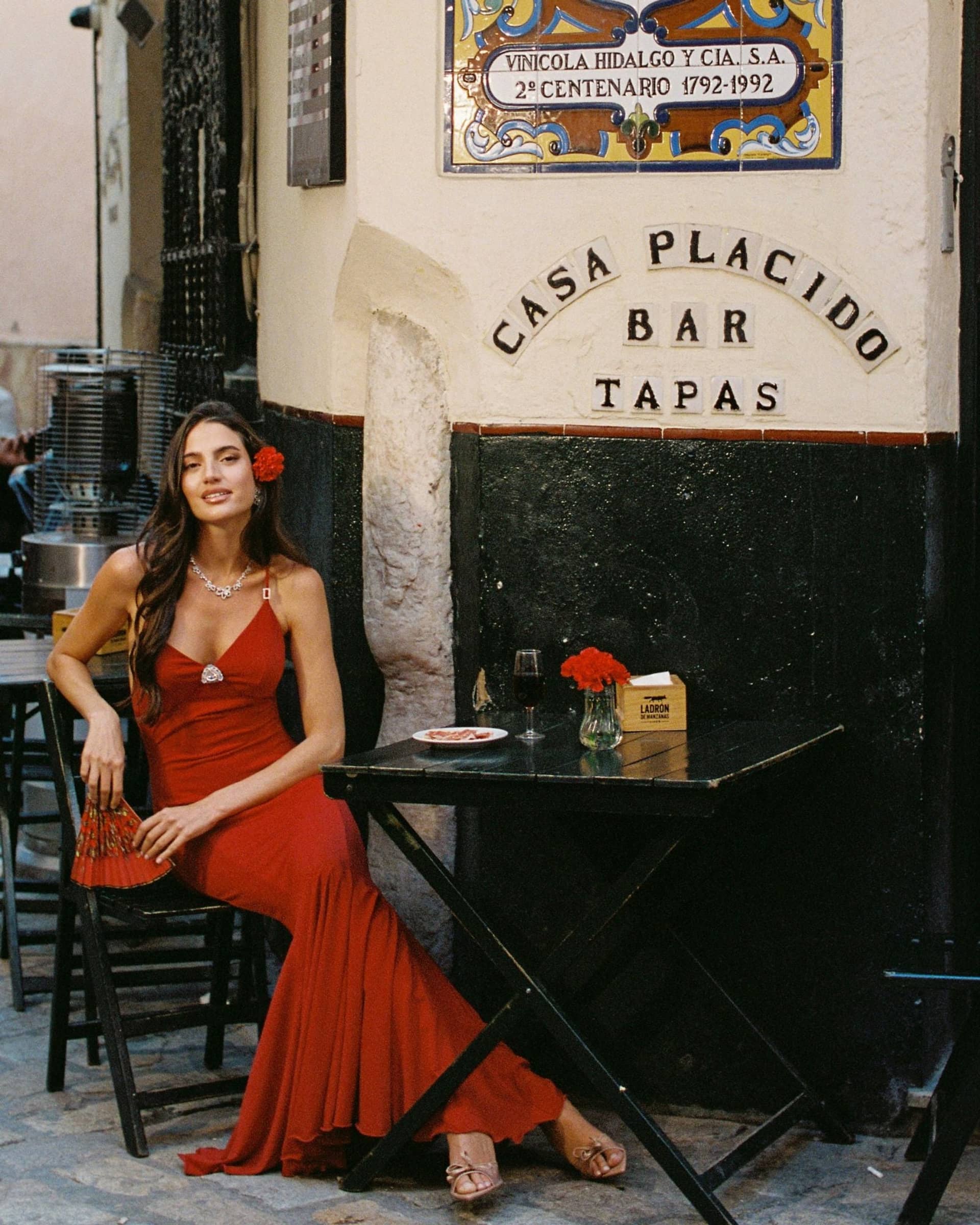 Seraphina Dress (Red) made by Nana Jacqueline