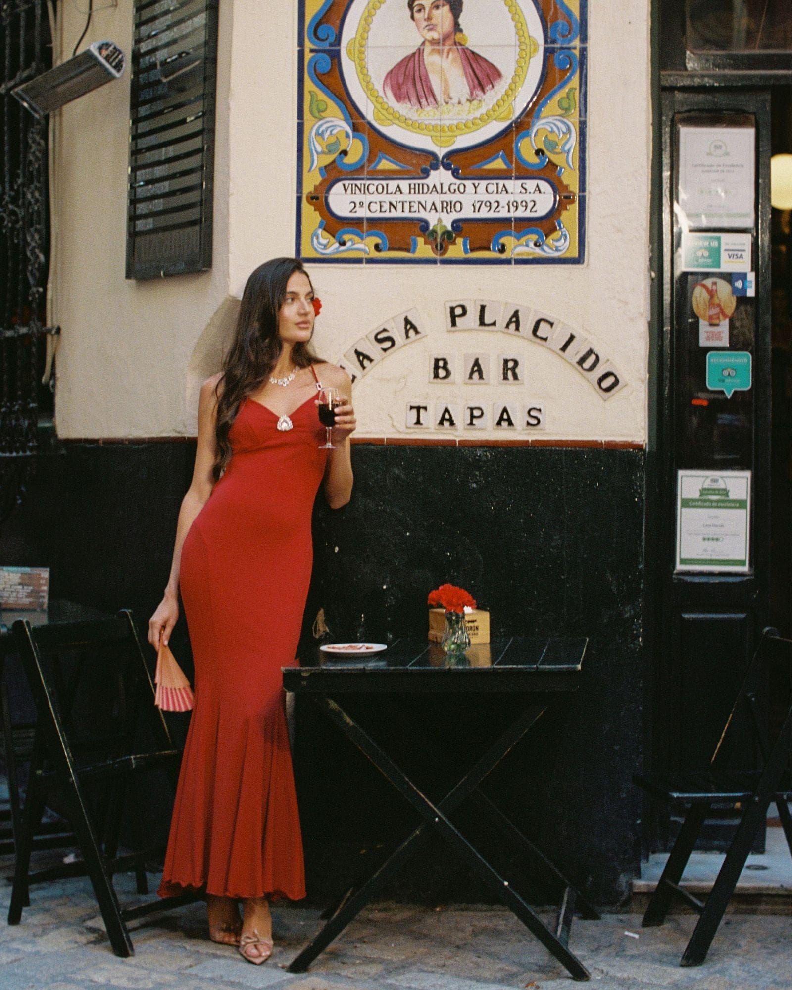 Seraphina Dress (Red) made by Nana Jacqueline