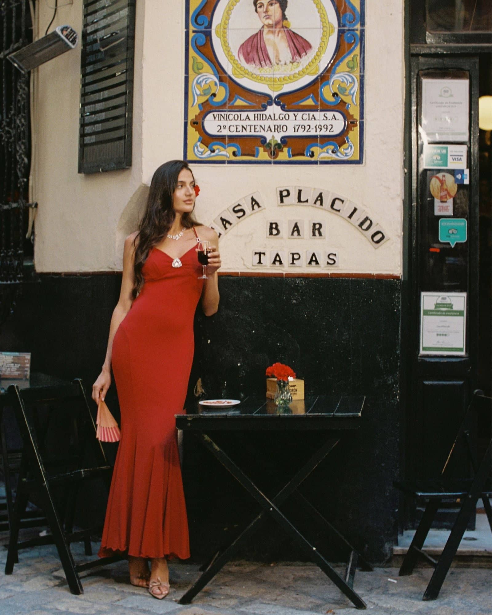 Seraphina Dress (Red) made by Nana Jacqueline