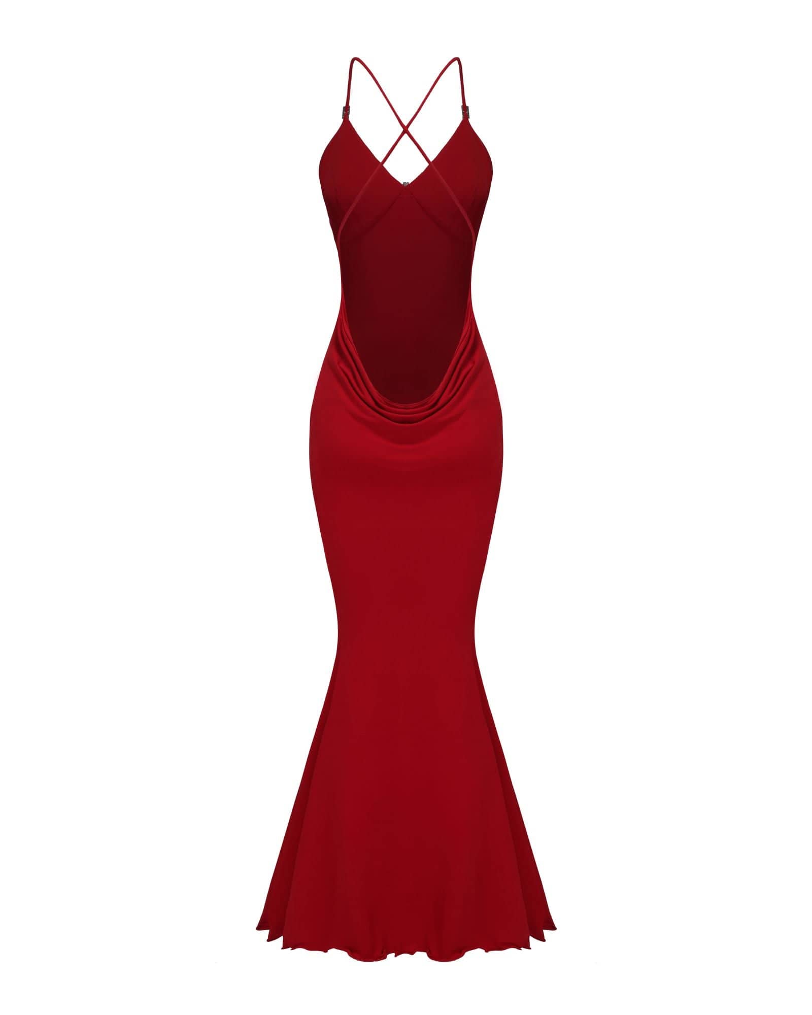 Seraphina Dress (Red) made by Nana Jacqueline