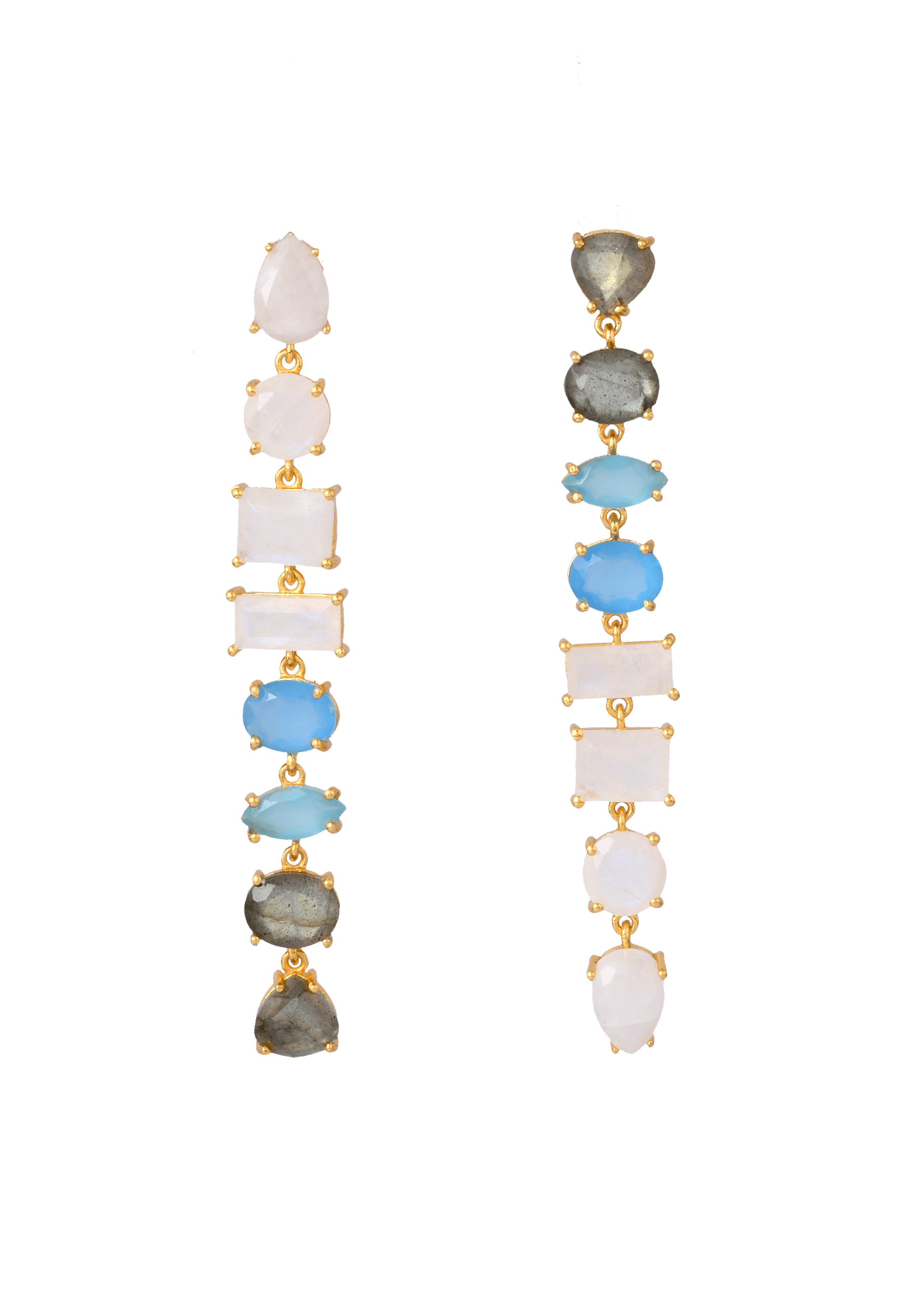 Pendientes Portobello Blanco made by Lavani Jewels