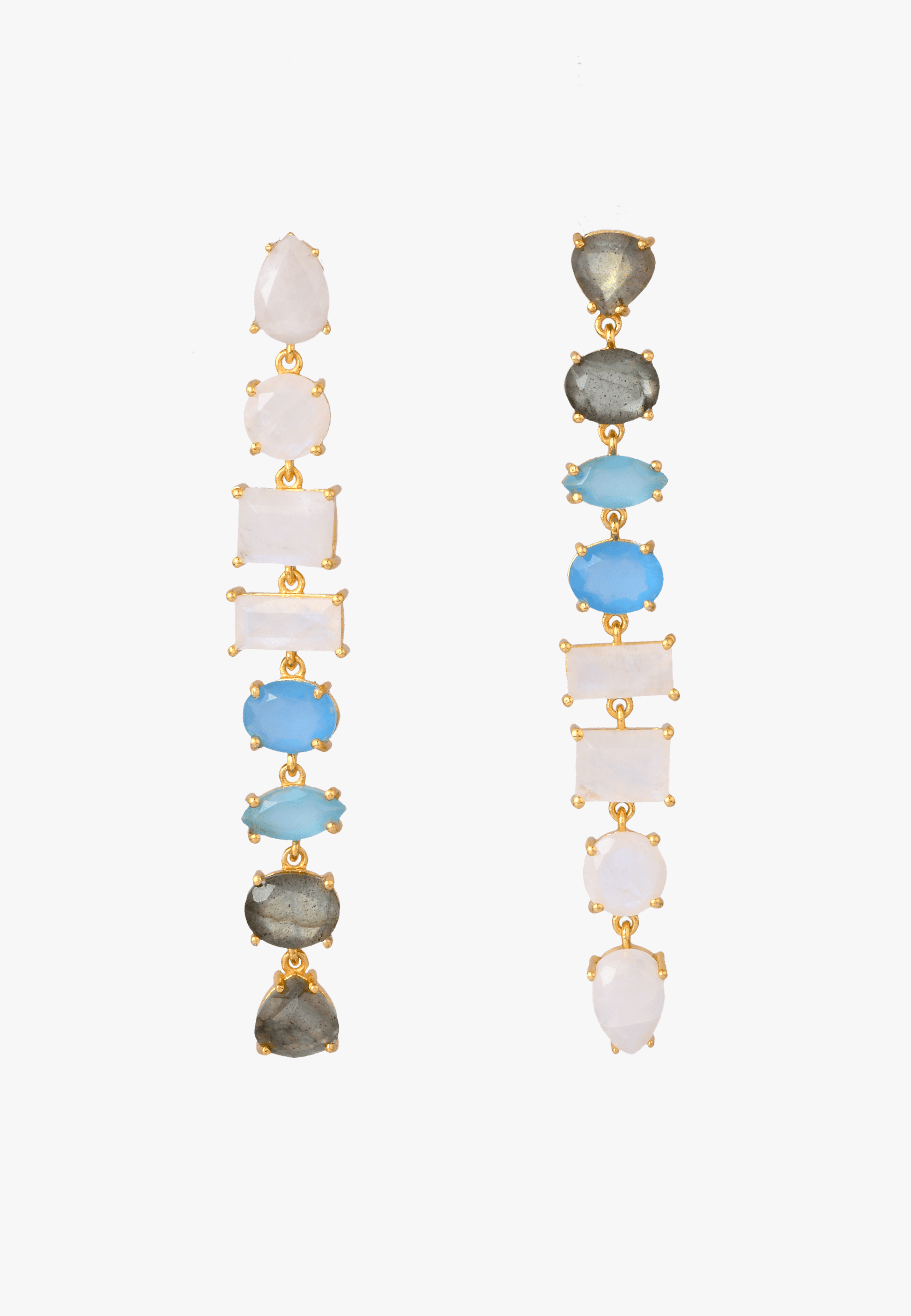 Pendientes Portobello Blanco made by Lavani Jewels