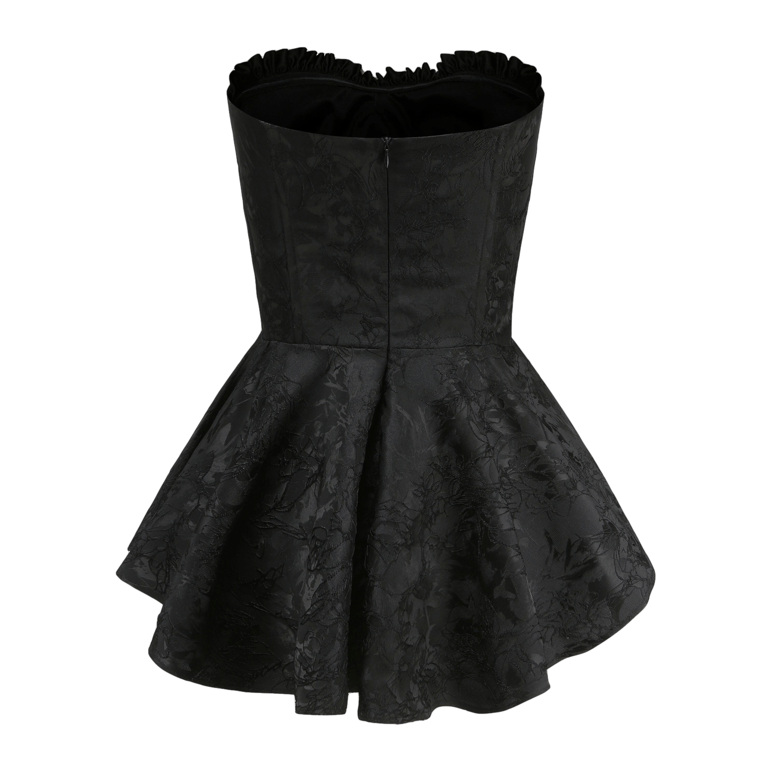 Airina Dress Black in Black made by Nana Jacqueline
