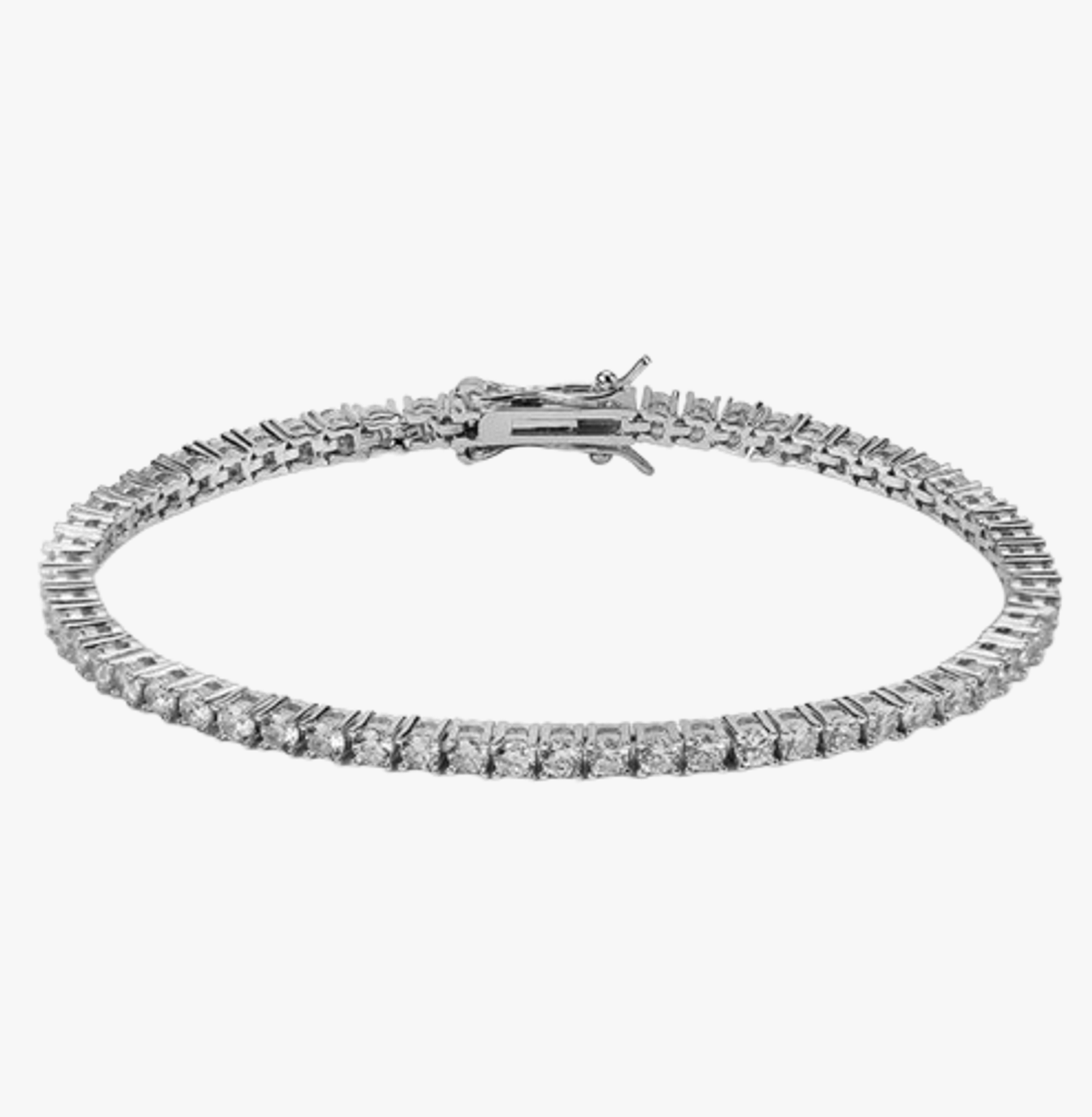 Sky bracelet silver/Rhinestones made by POEM Objects