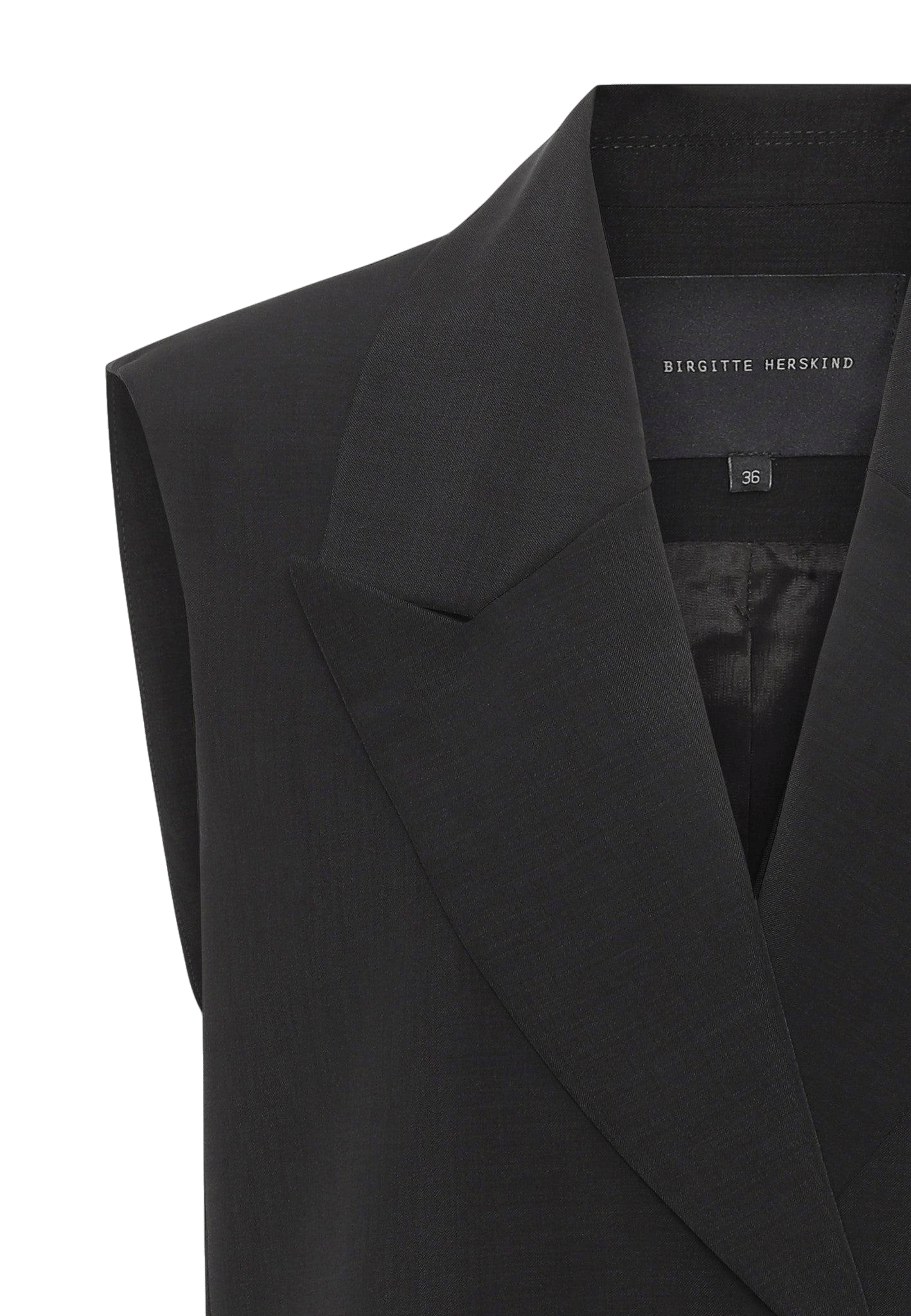 Phoebe Vest - Black made by HERSKIND