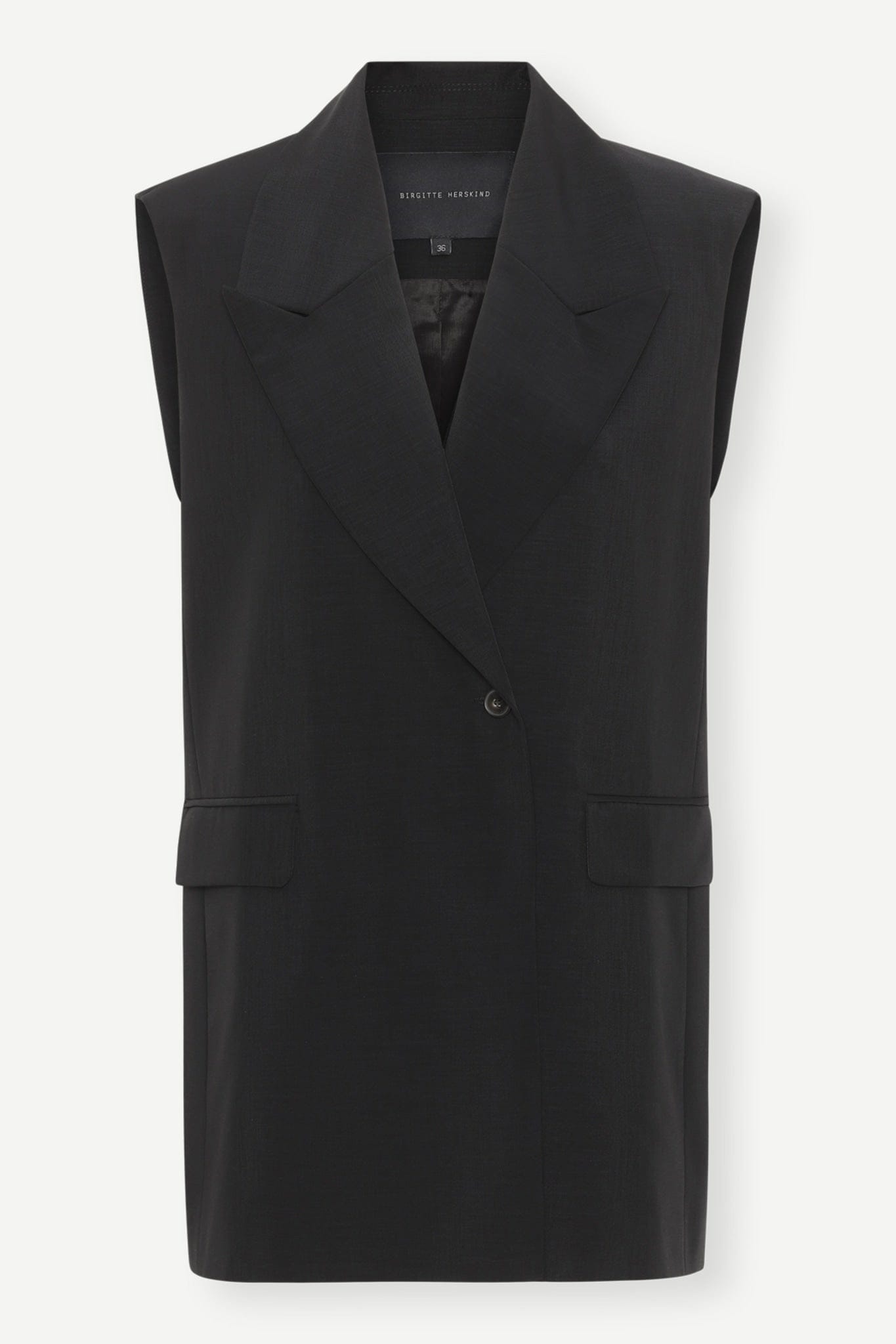 Phoebe Vest - Black made by HERSKIND