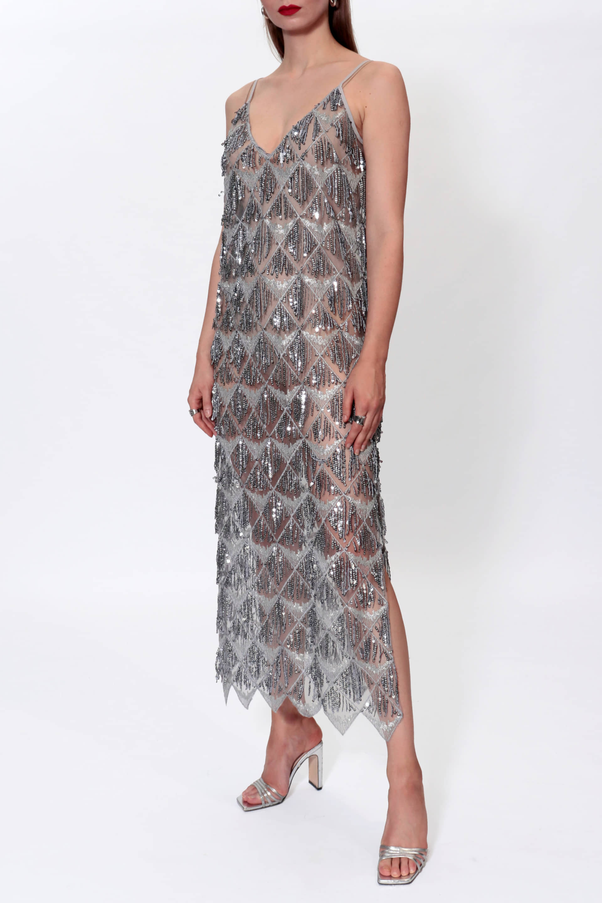 Dress Marilyn Magnetic Glow made by HALEWSKI