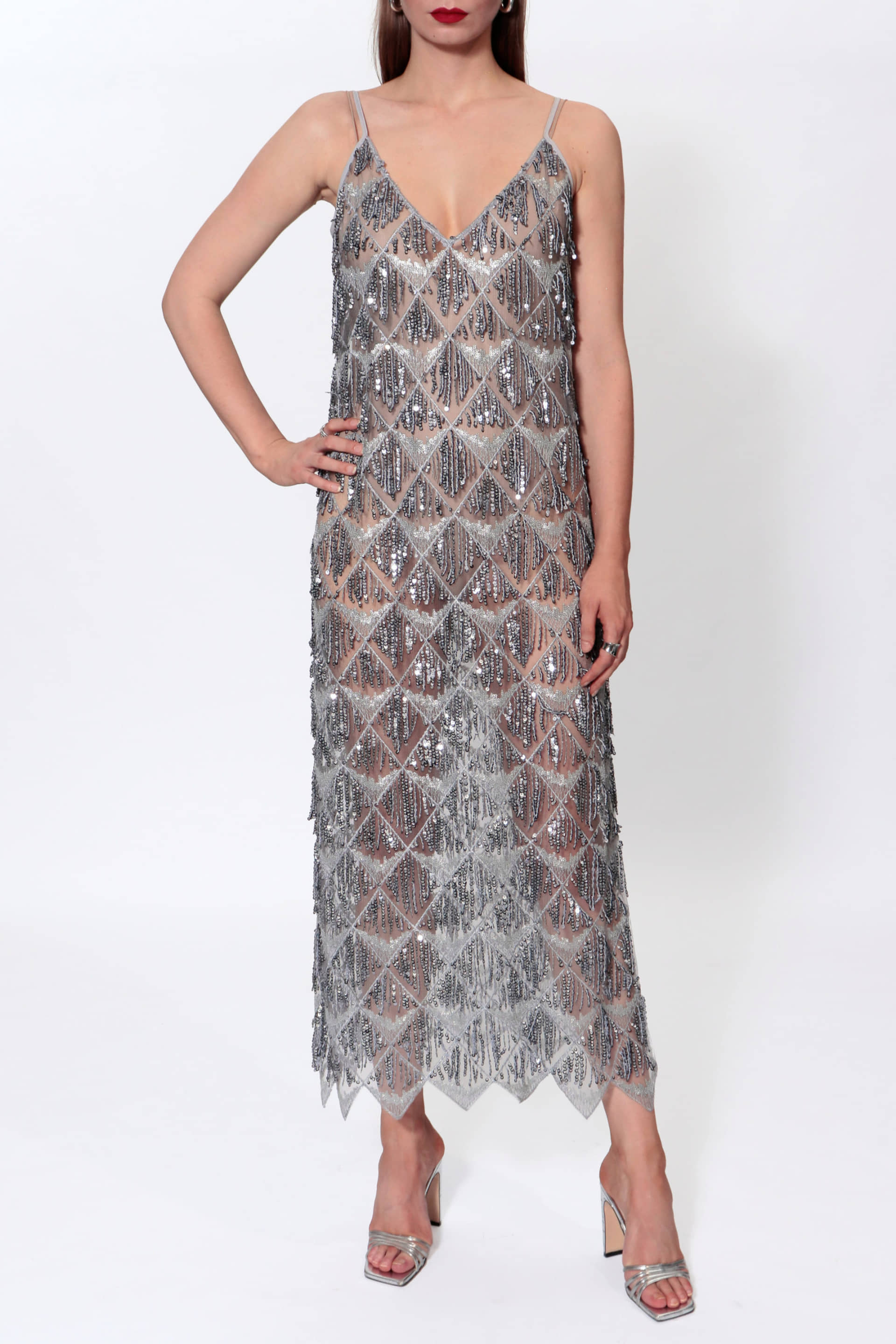 Dress Marilyn Magnetic Glow made by HALEWSKI