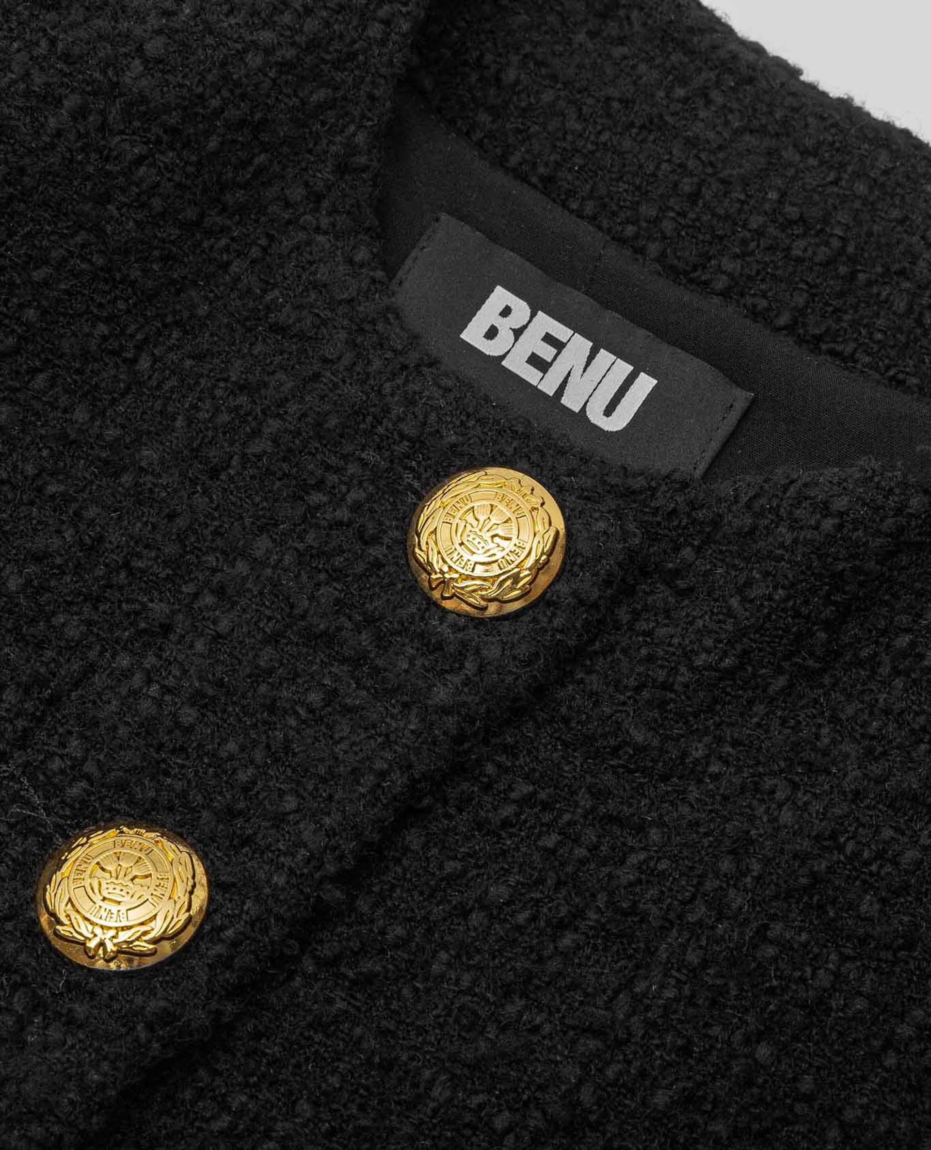 BLACK JACKET made by BENU Studio