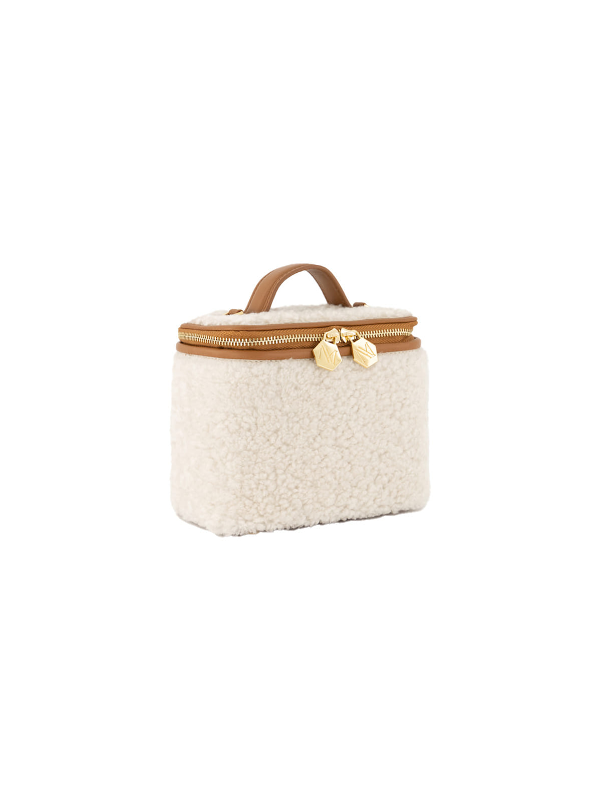 Betty Mini Fur Beige made by Maven Bag