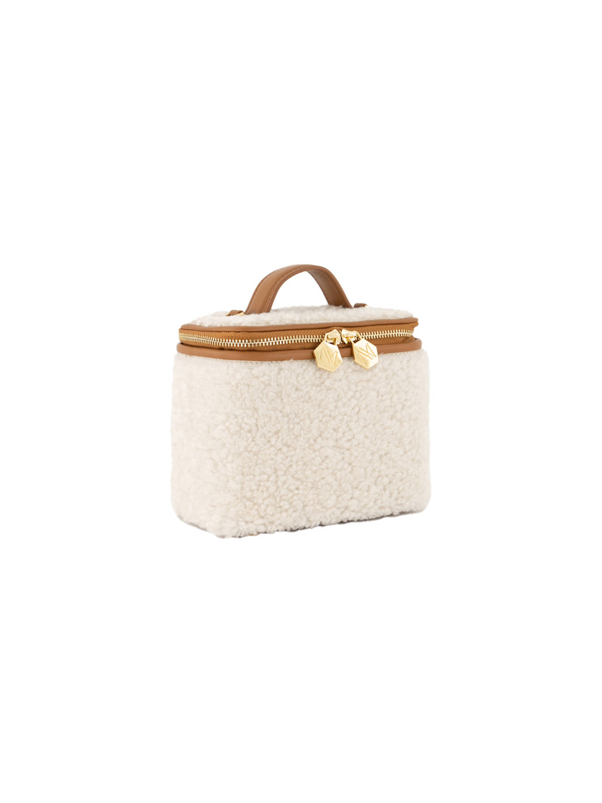 Betty Mini Fur Beige made by Maven Bag