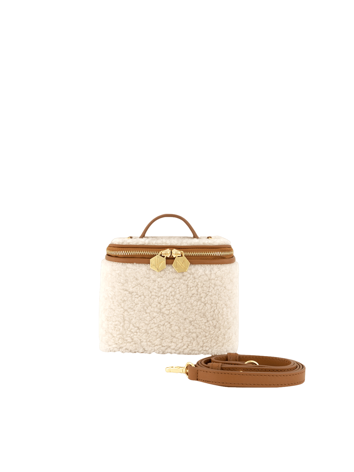 Betty Mini Fur Beige made by Maven Bag