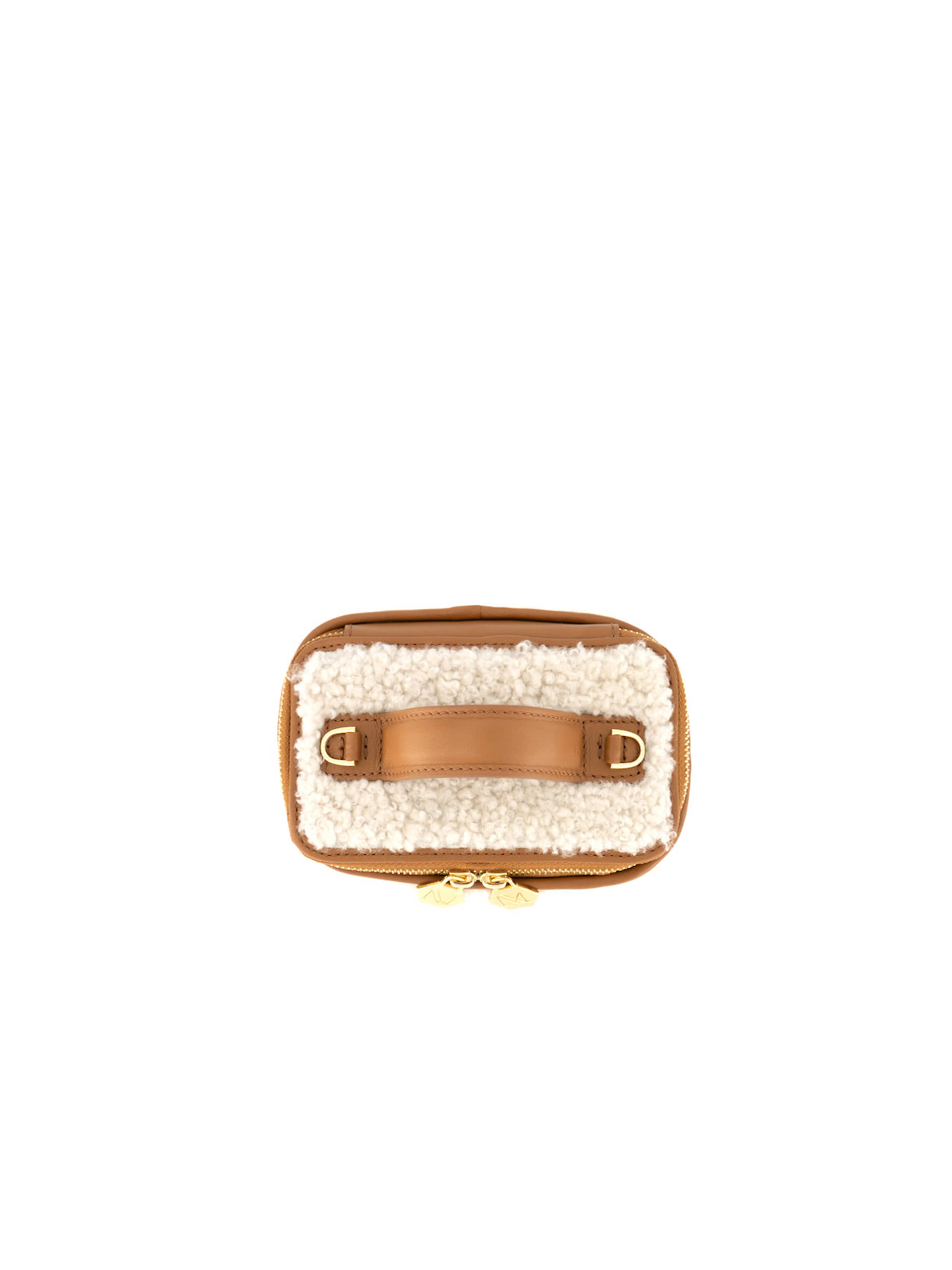 Betty Mini Fur Beige made by Maven Bag