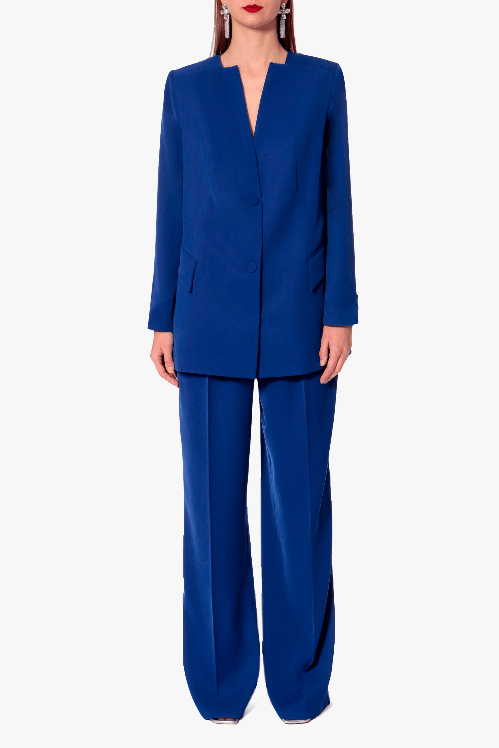 Blazer Natalie Bluing in Blue made by HALEWSKI