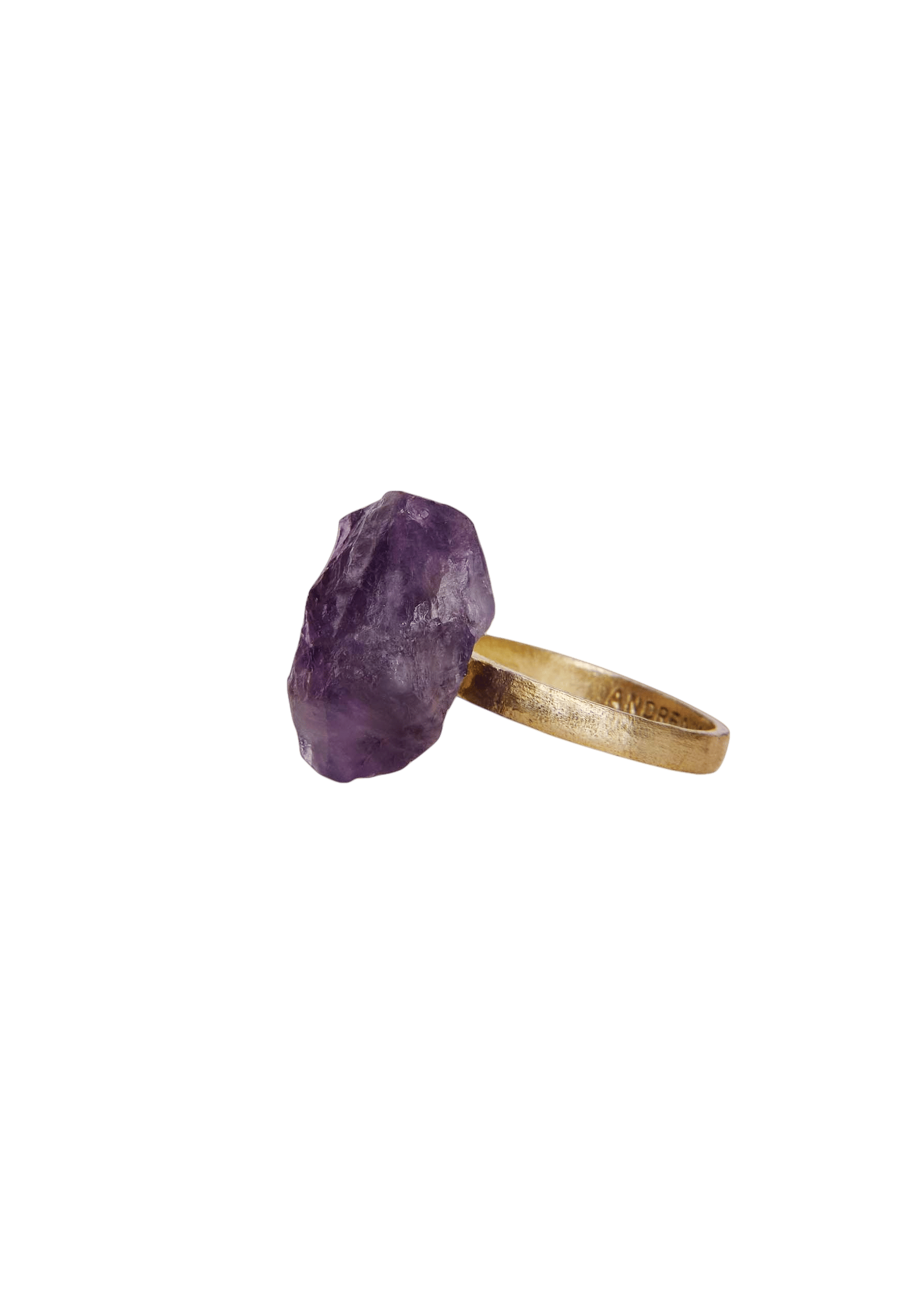 KARR AMETHYST GEMSTONE RING made by Andrea Iyamah