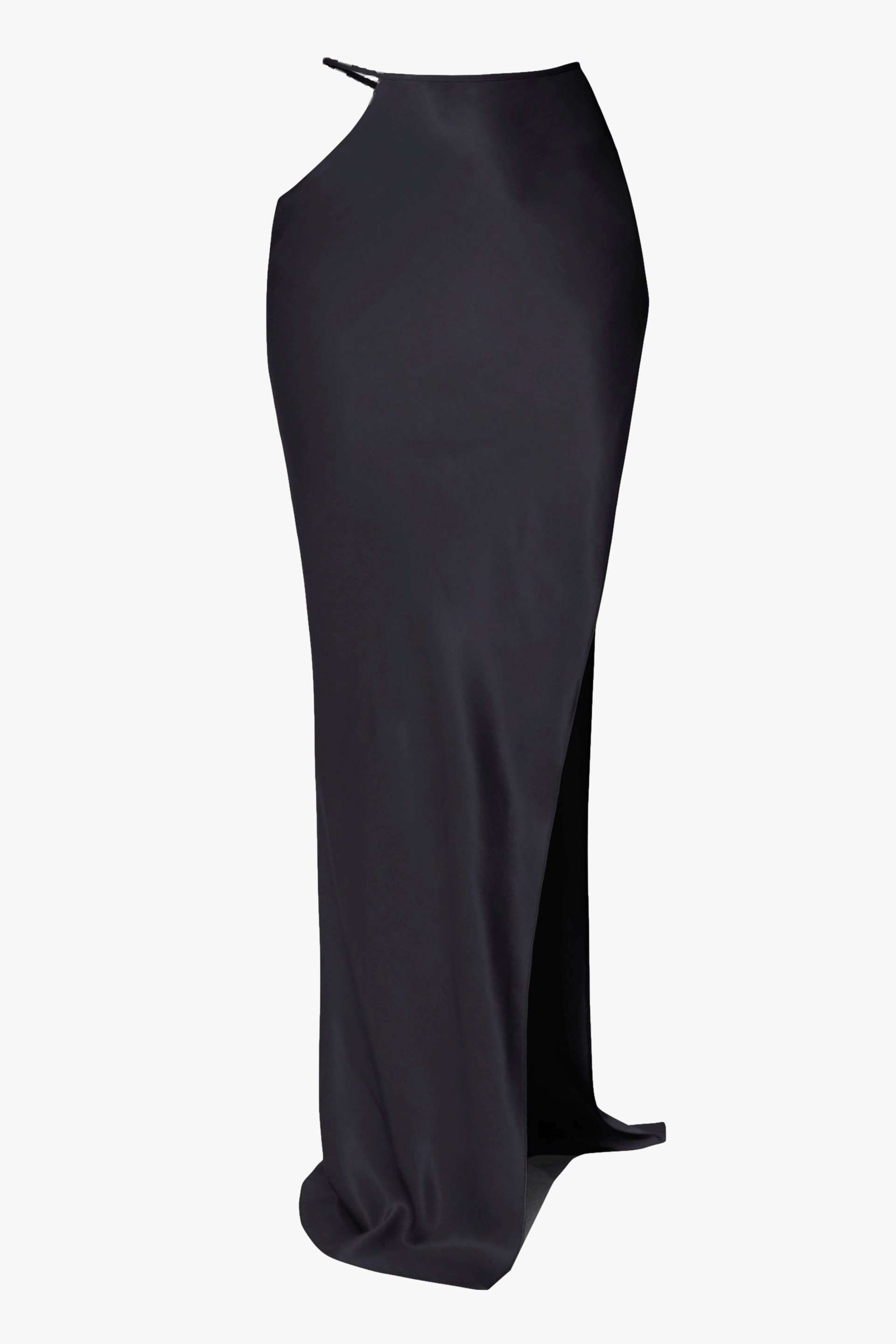 Skirt Faye Glossy Black made by HALEWSKI