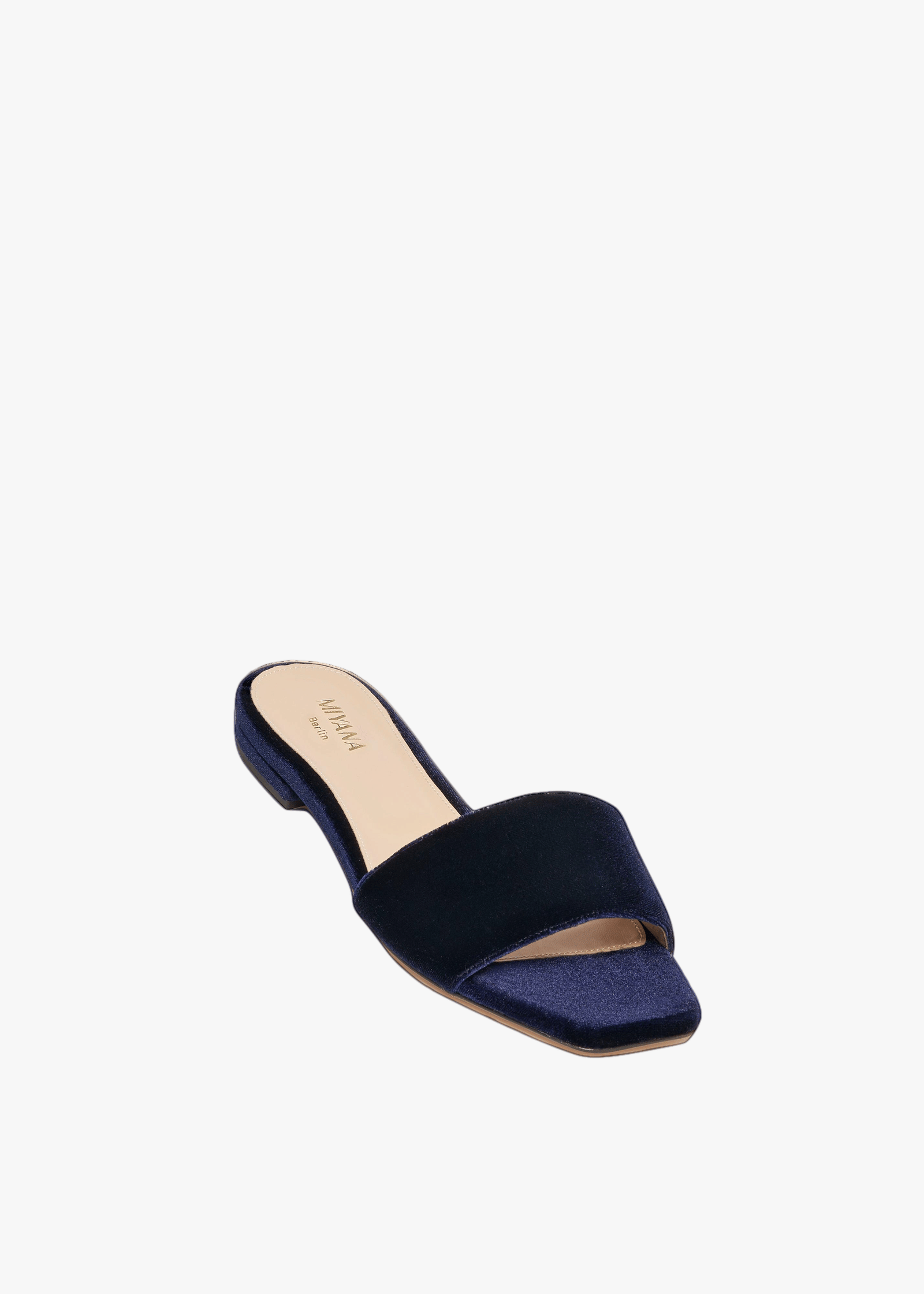 Lola Slides in Blue made by Miyana Berlin