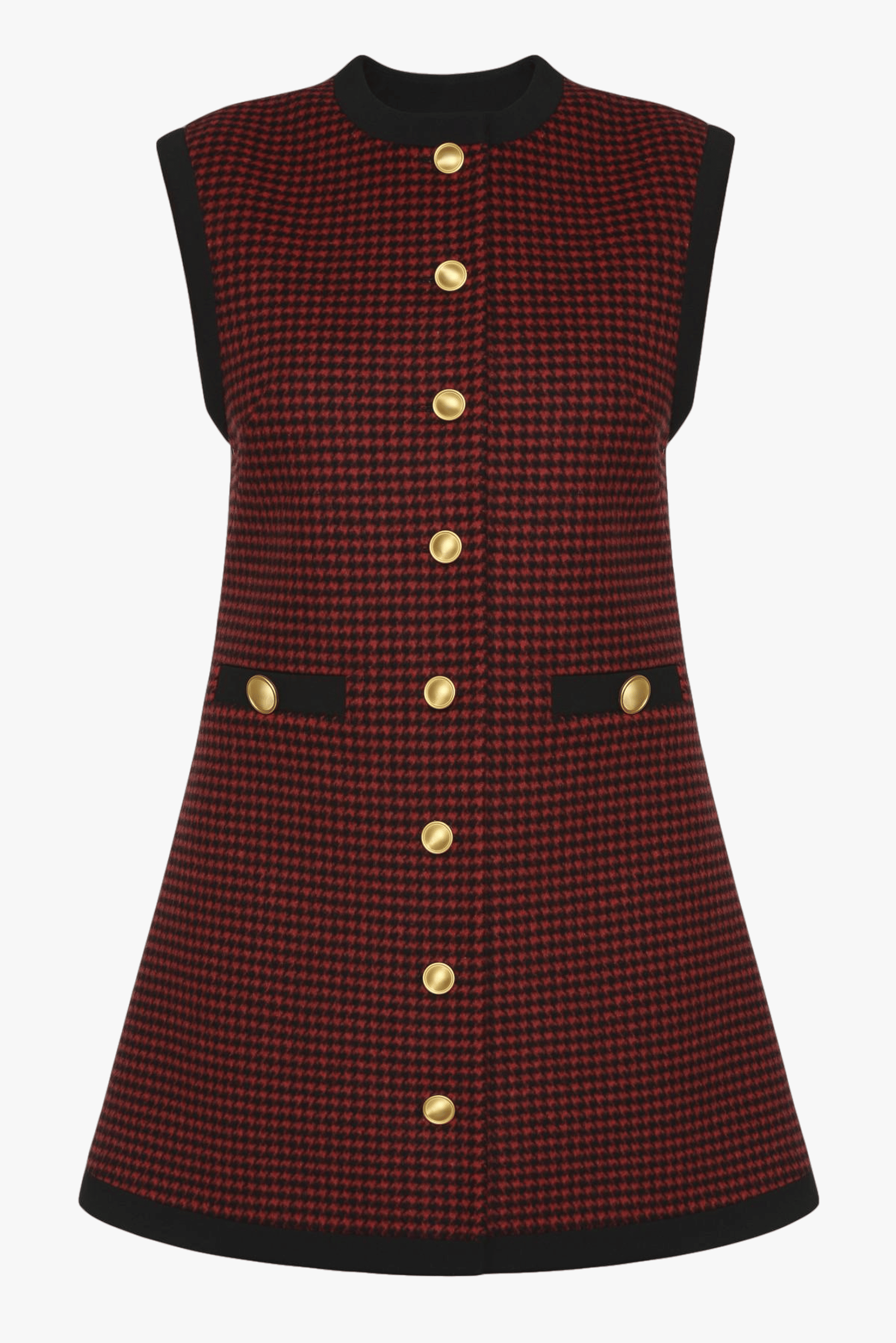 WOOL MINI DRESS made by KEBURIA