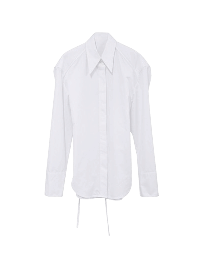 White padded shirt made by AFTERHOURS