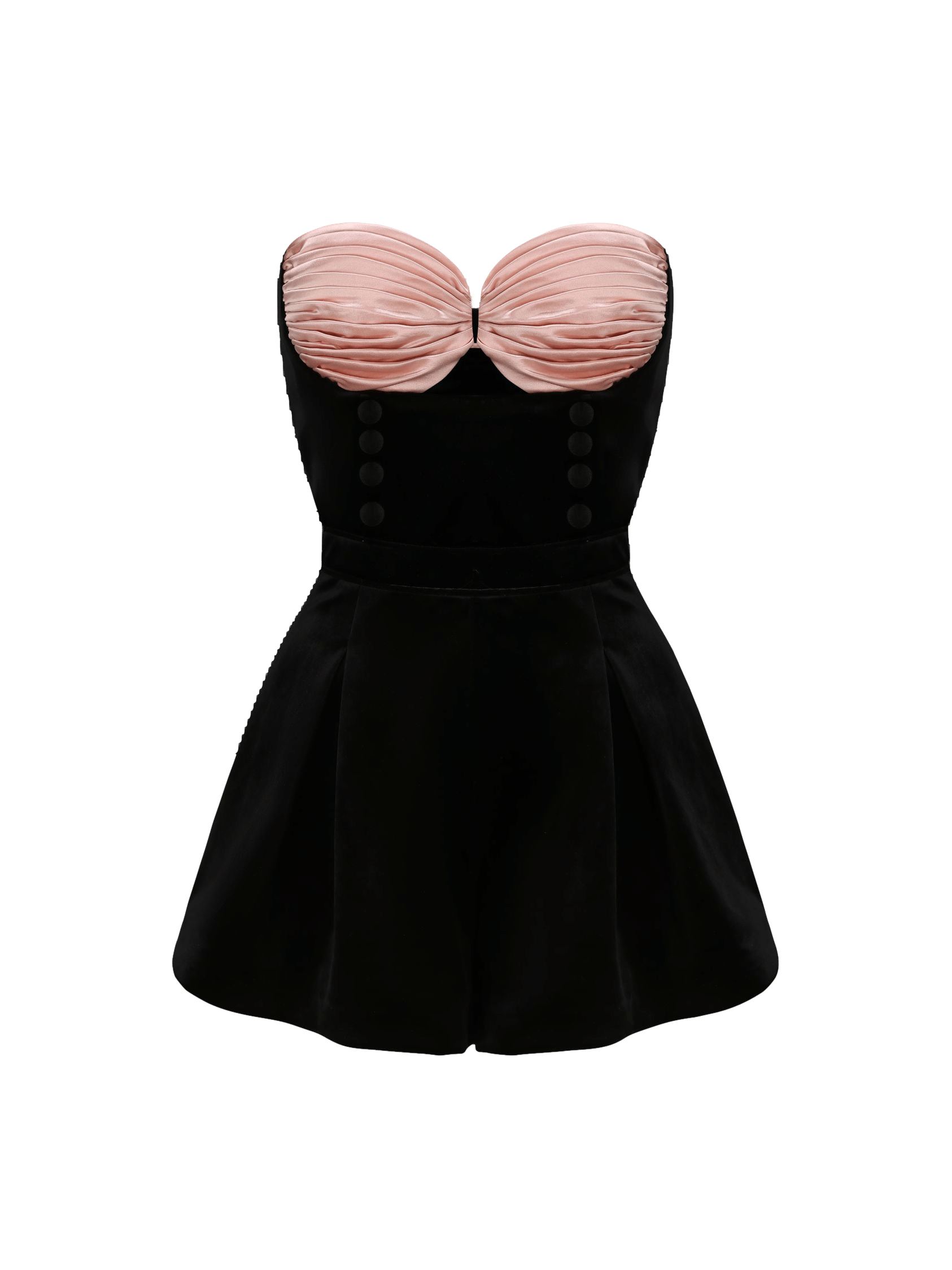 Amanda Velvet Jumpsuit (Pink) made by Nana Jacqueline