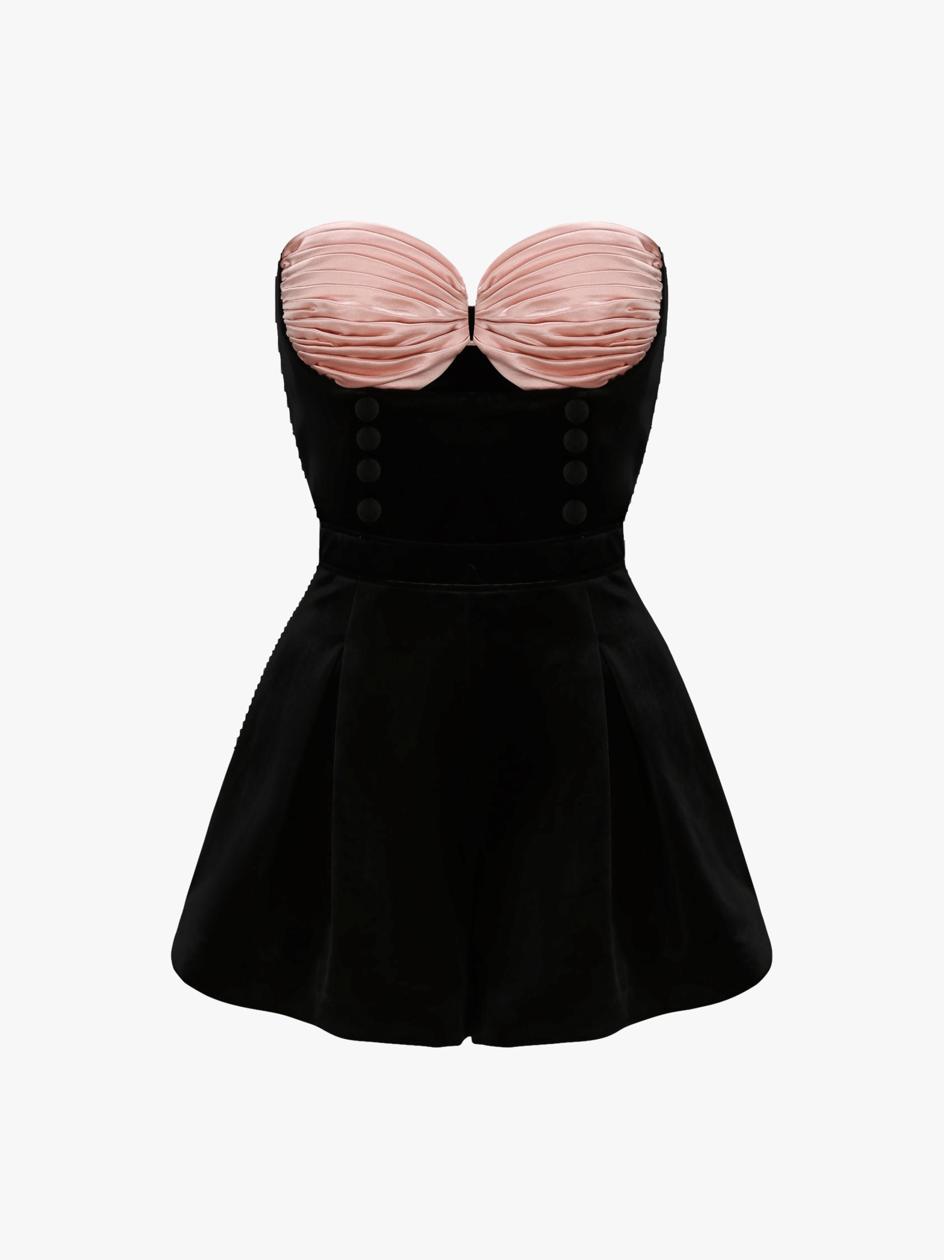 Amanda Velvet Jumpsuit (Pink) made by Nana Jacqueline