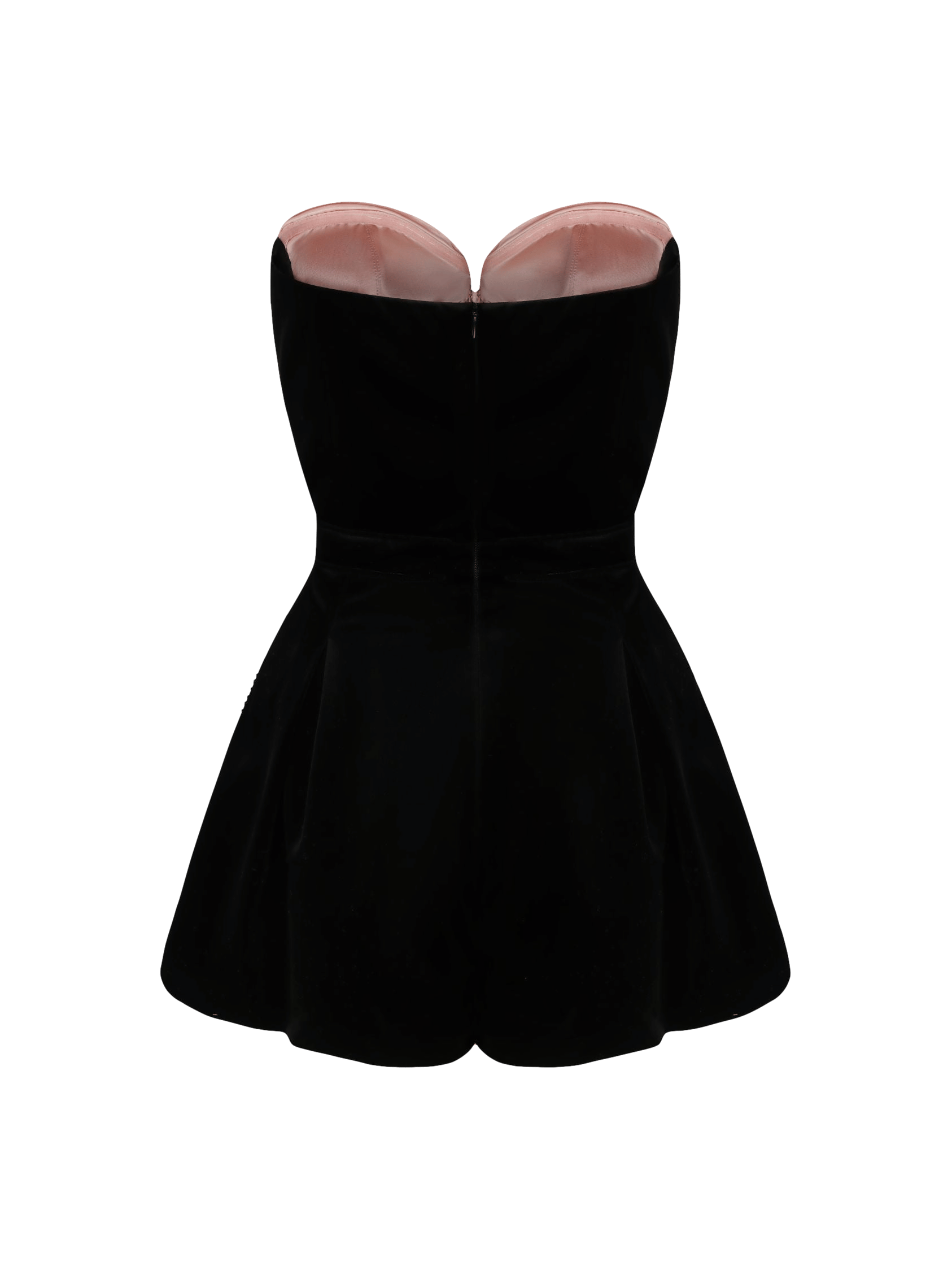 Amanda Velvet Jumpsuit (Pink) made by Nana Jacqueline