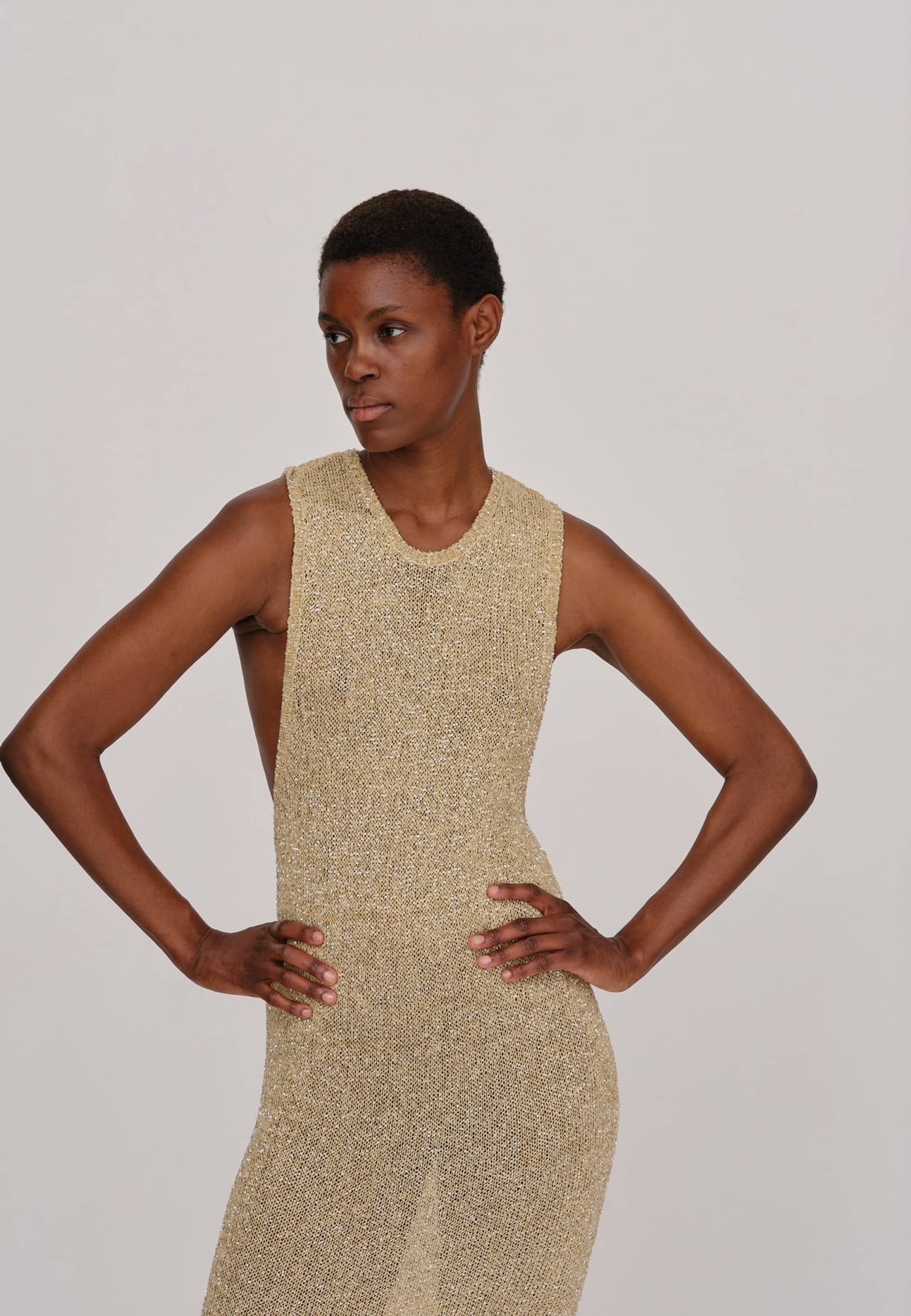 Lizi Knit dress - Banana made by HERSKIND