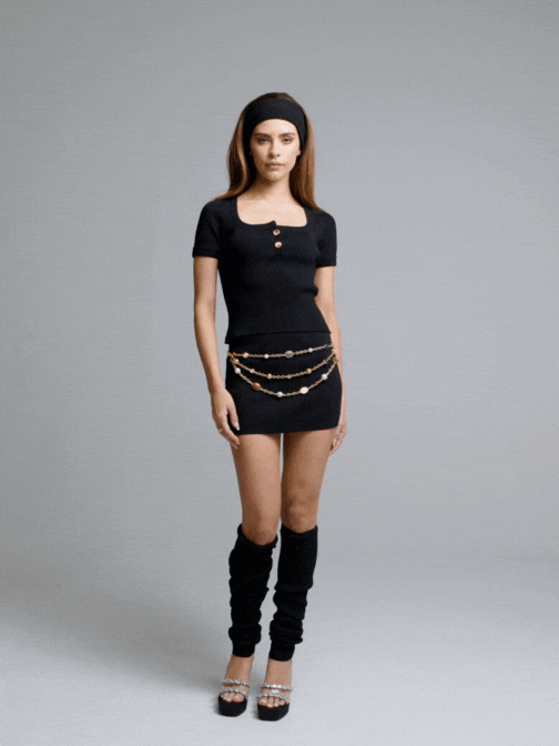 Gemma Top (Black) made by Nana Jacqueline