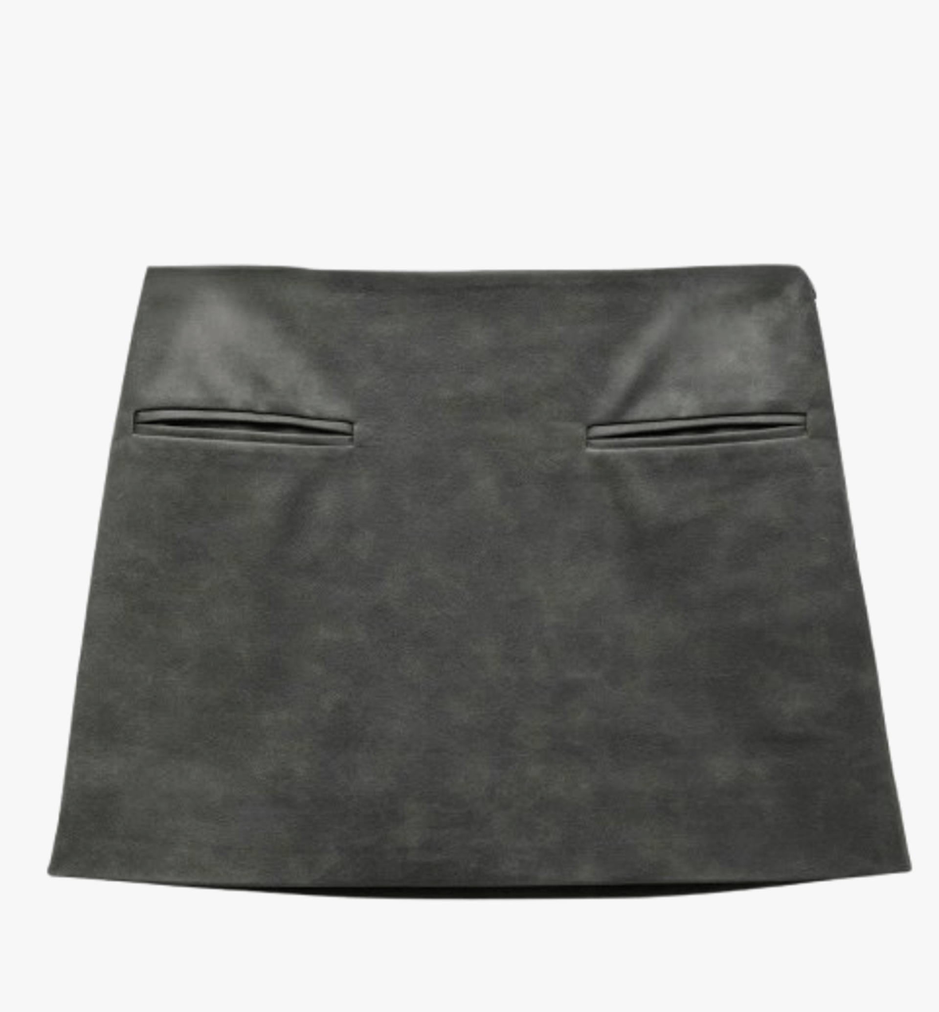 Suede effect mini skirt made by AFTERHOURS