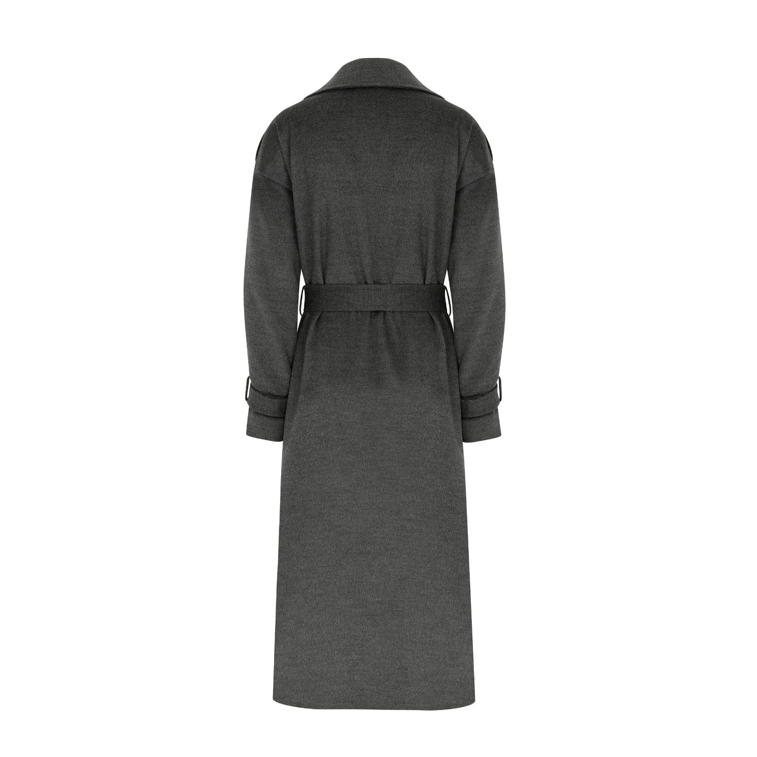 Laura Cashmere Coat in Grey in Grey made by Nazli Ceren