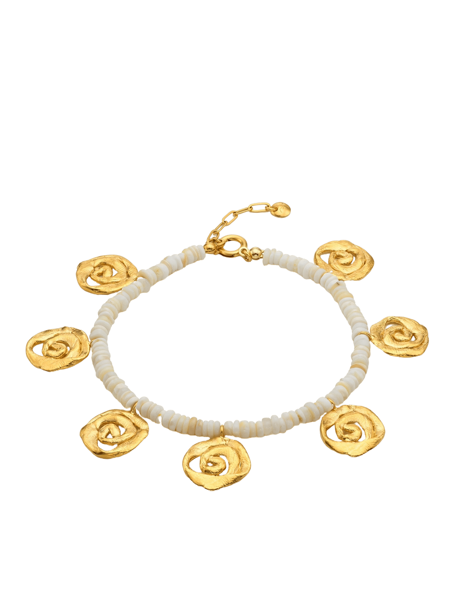 Origin Opal Anklet Gold made by Eva Remenyi