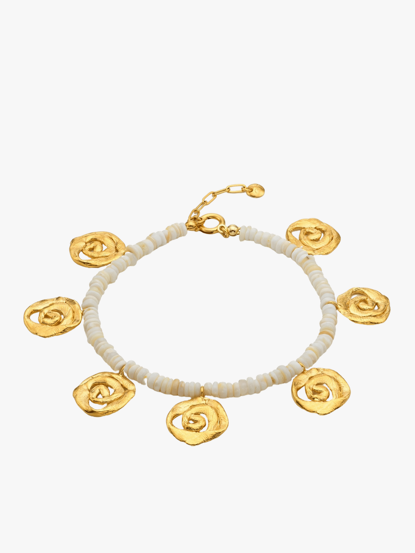 Origin Opal Anklet Gold made by Eva Remenyi