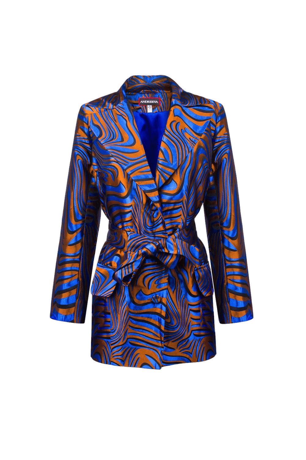 Blue Marilyn Jacket №23 made by ANDREEVA