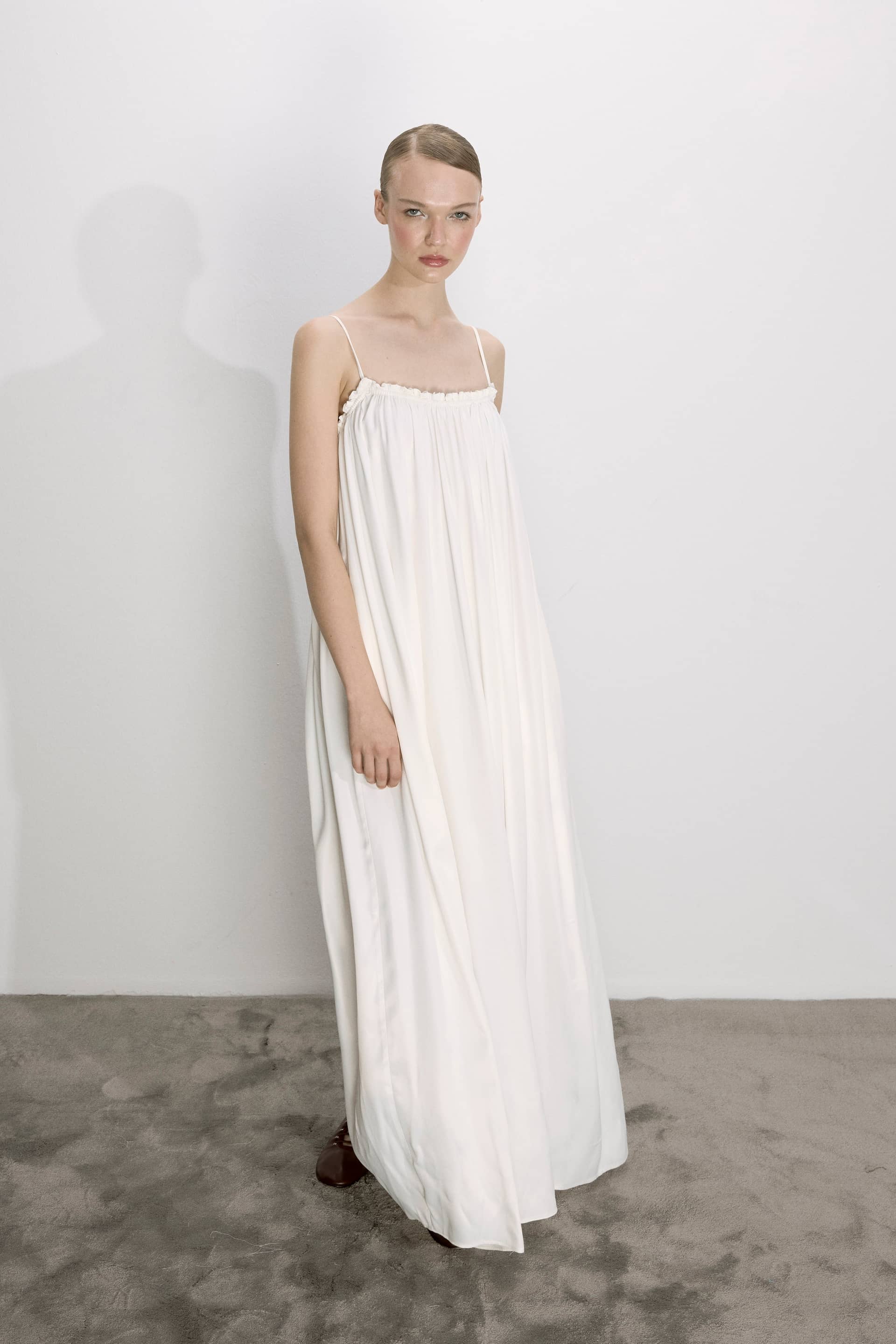 Adele Dress In White made by Nazli Ceren