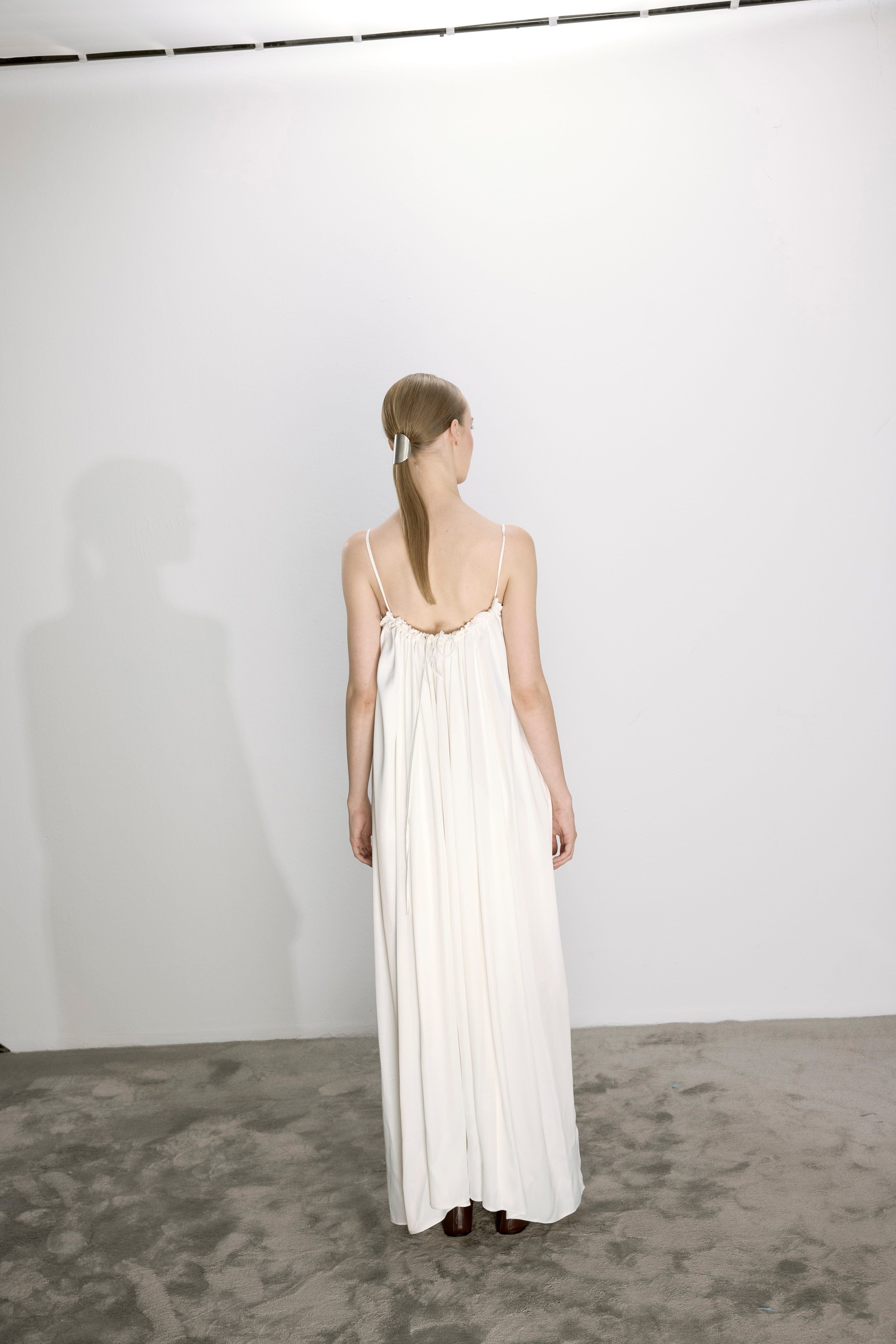 Adele Dress In White made by Nazli Ceren