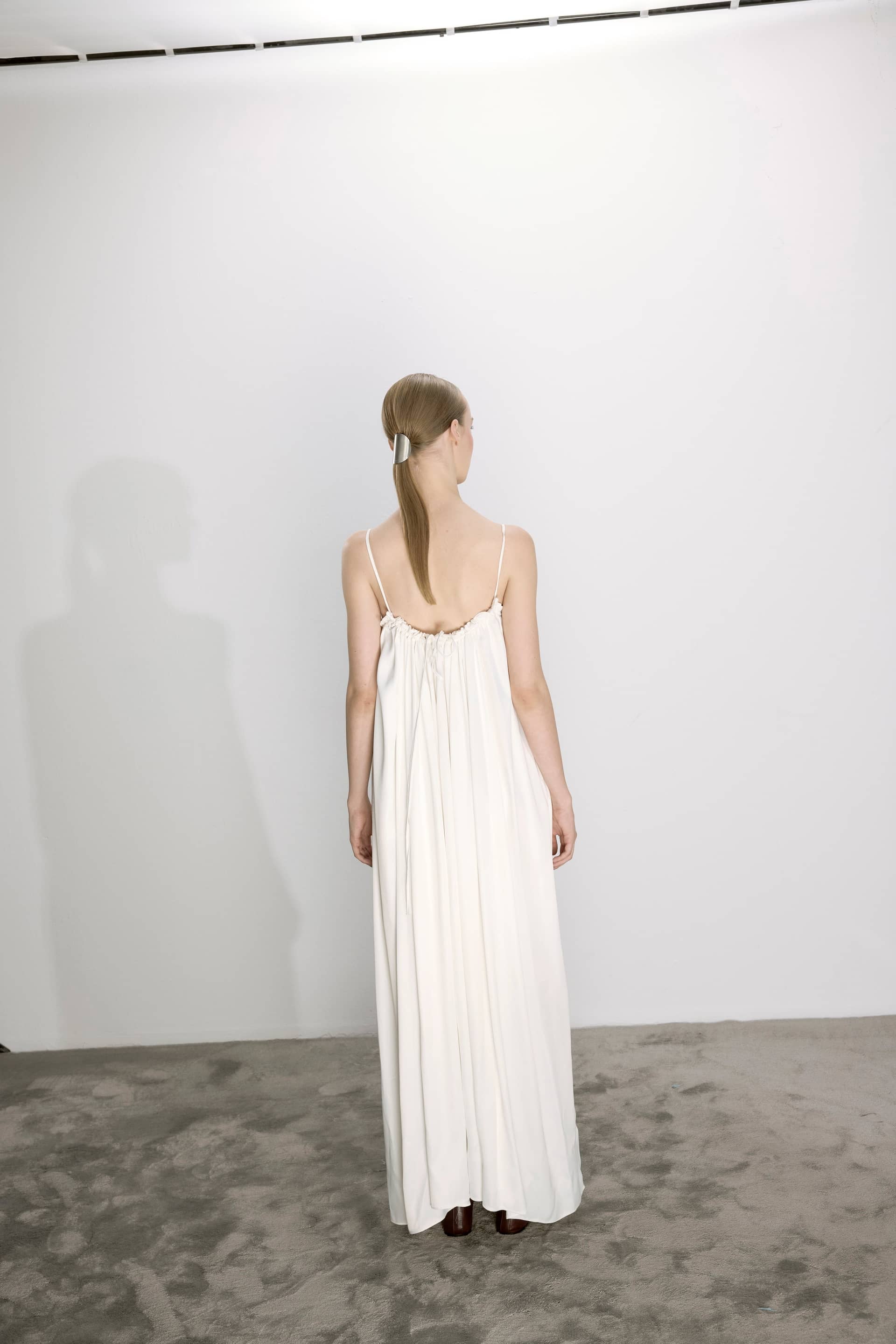 Adele Dress In White made by Nazli Ceren