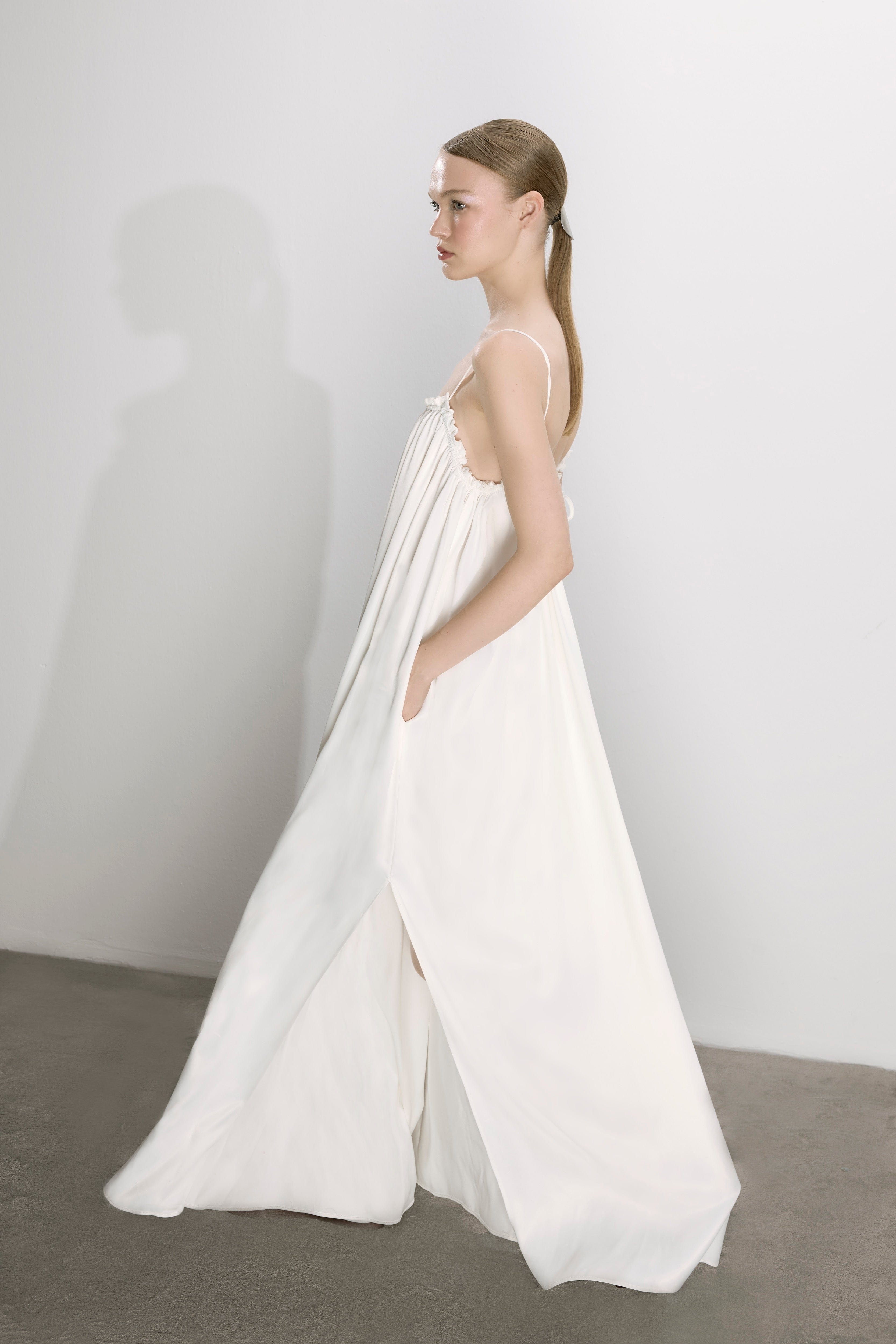 Adele Dress In White made by Nazli Ceren