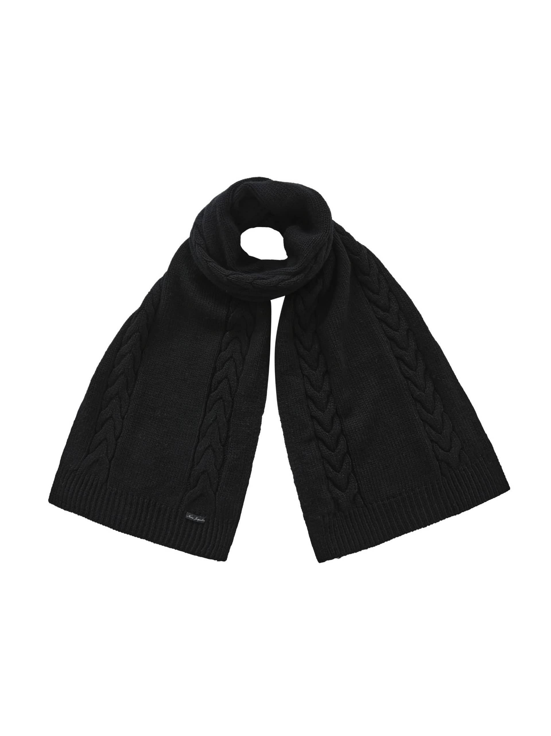 Addison Coat + Scarf Set (Black) made by Nana Jacqueline