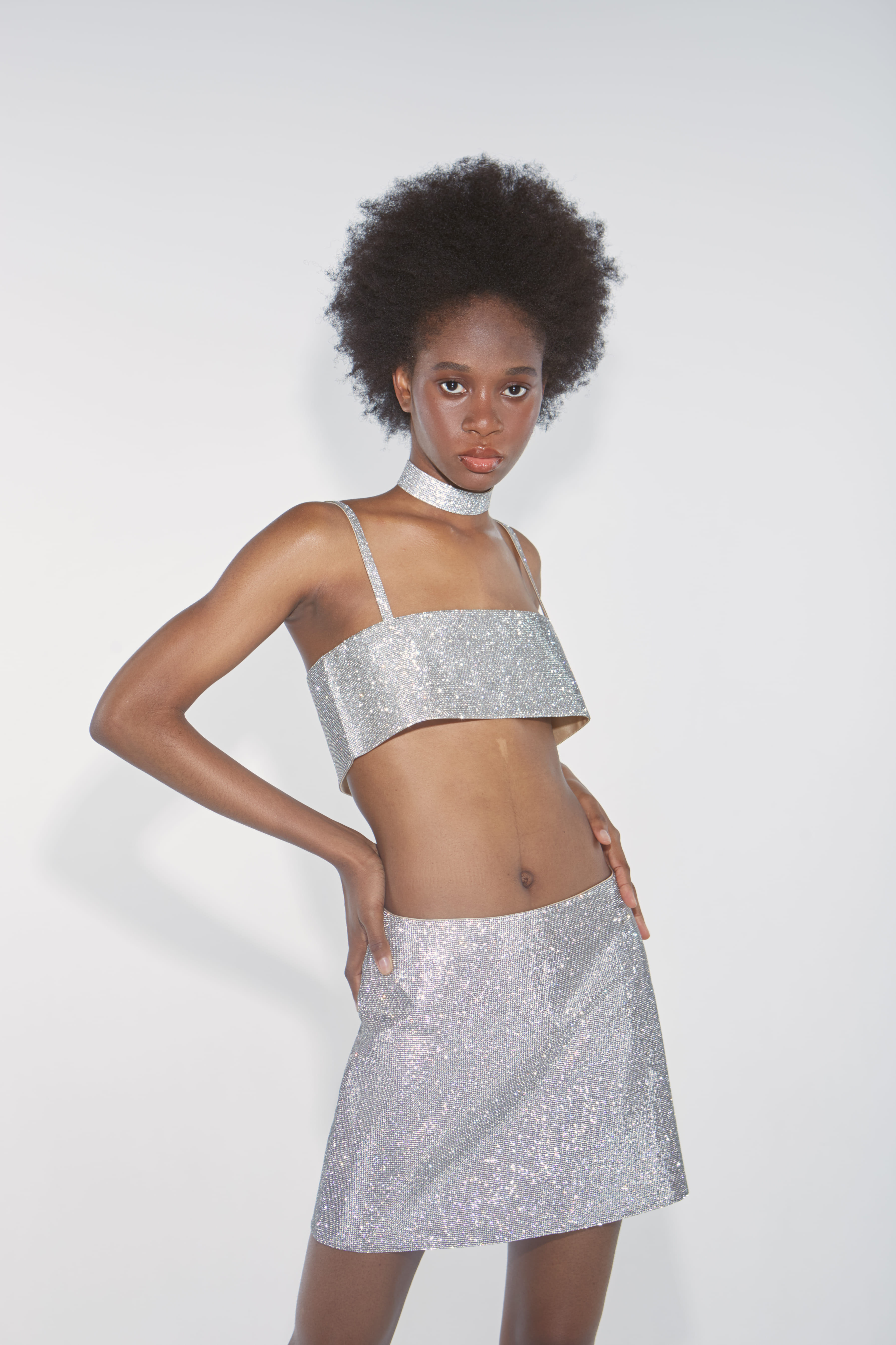 Charlotte Choker Crystal made by NUÉ