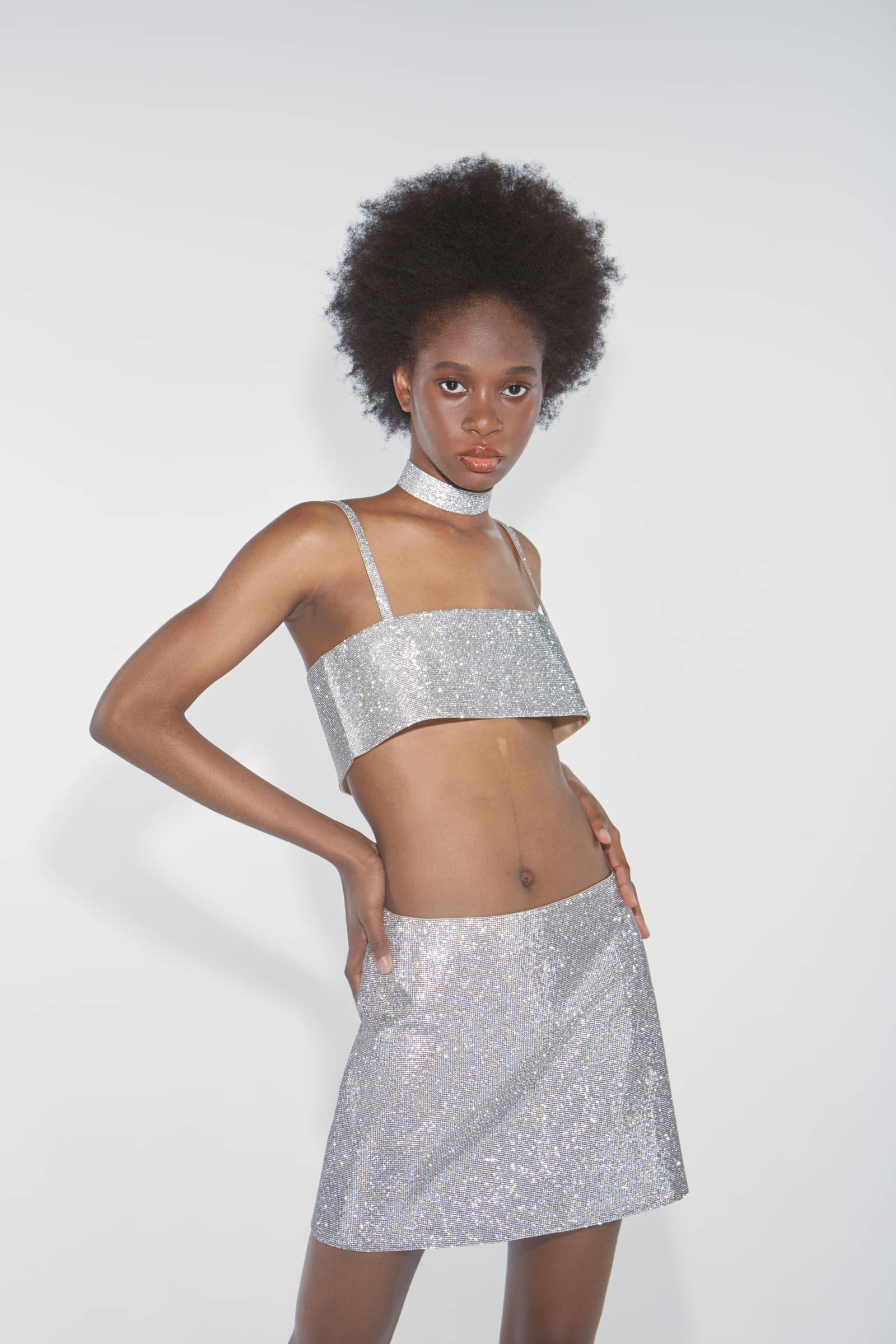 Charlotte Choker Crystal made by NUÉ