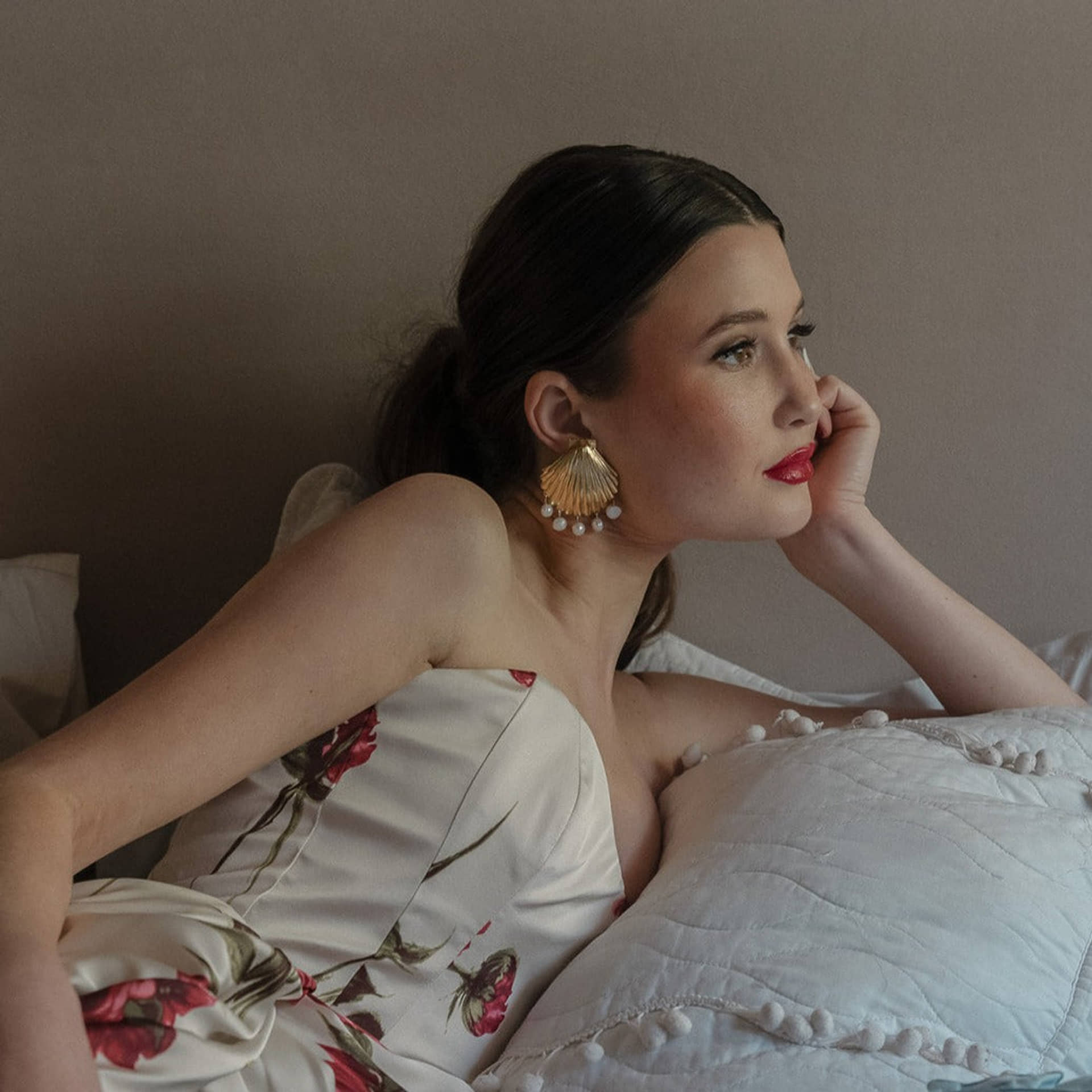 CAPESANTA EARRINGS made by Zepplin The Label